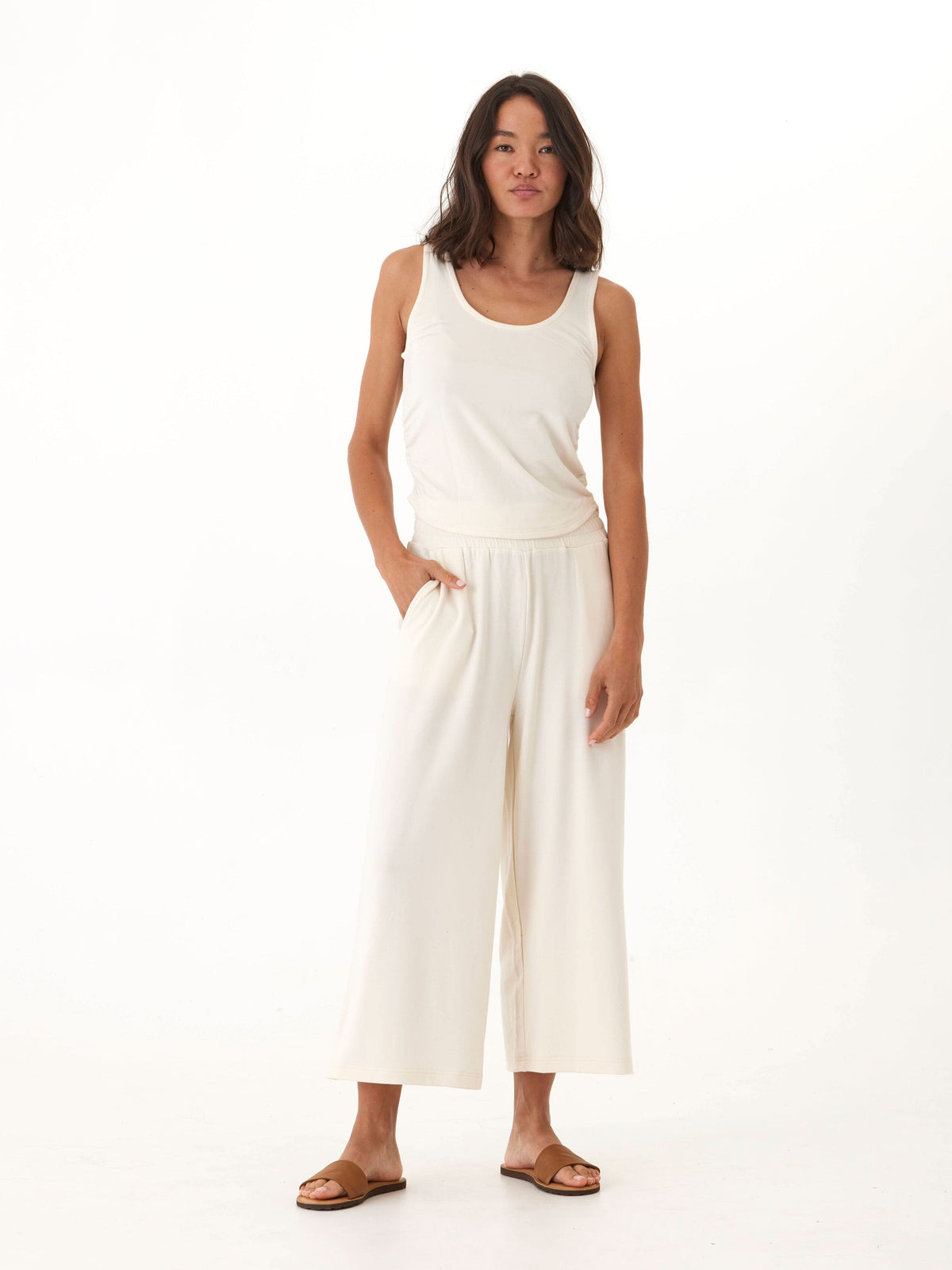 Juliette Modal Terry Ruched Tank