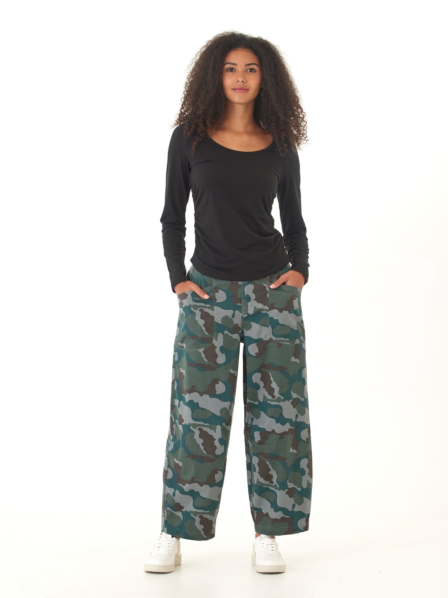 Lucia Luxe Jersey Ruched Long Sleeve