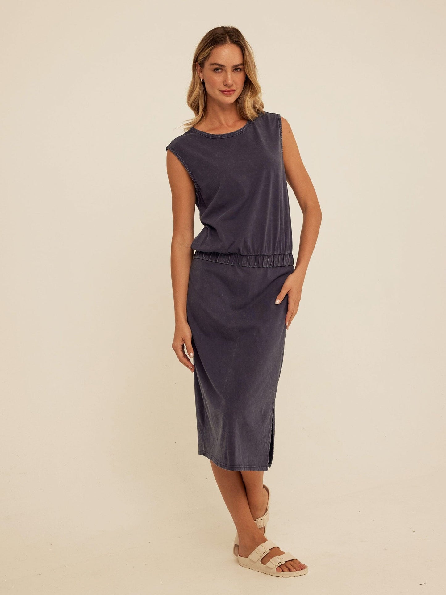Laela Mineral Wash Eco Jersey Tank