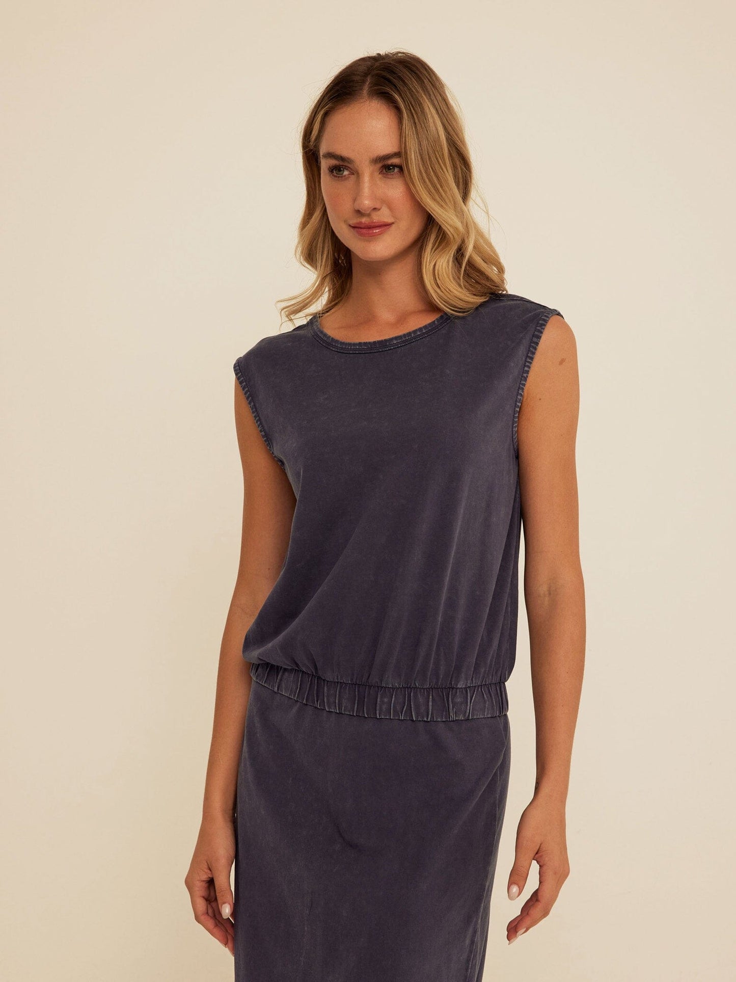 Laela Mineral Wash Eco Jersey Tank