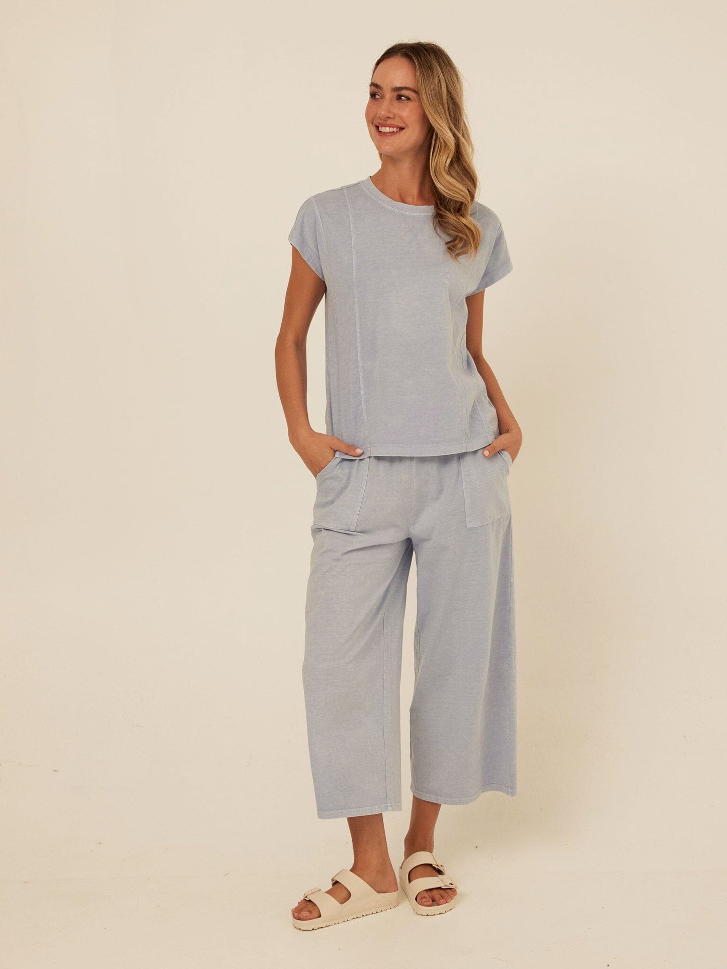 Laurie Mineral Wash Eco Jersey Tee