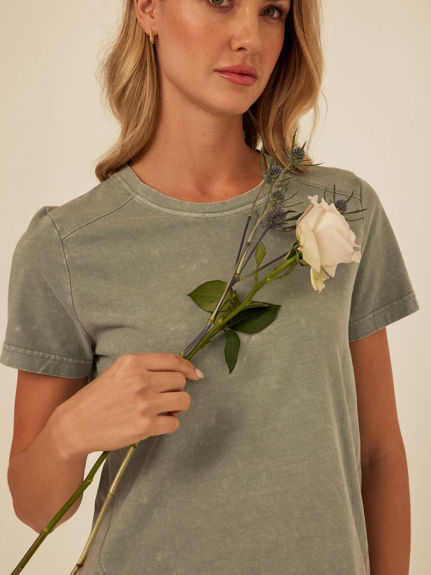 Roselie Mineral Wash Eco Jersey Tee