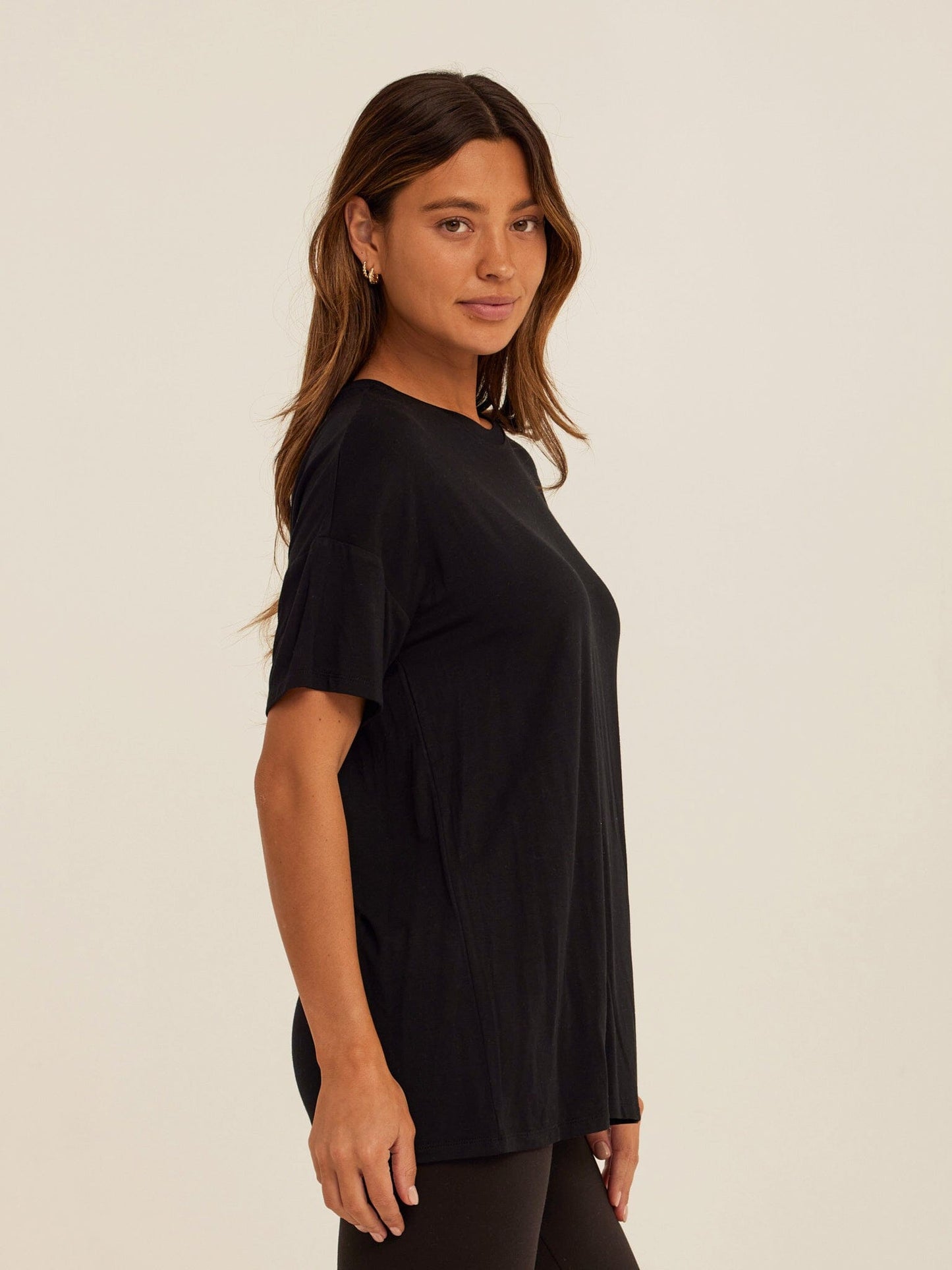 Andie Tencel Jersey Relaxed Tee