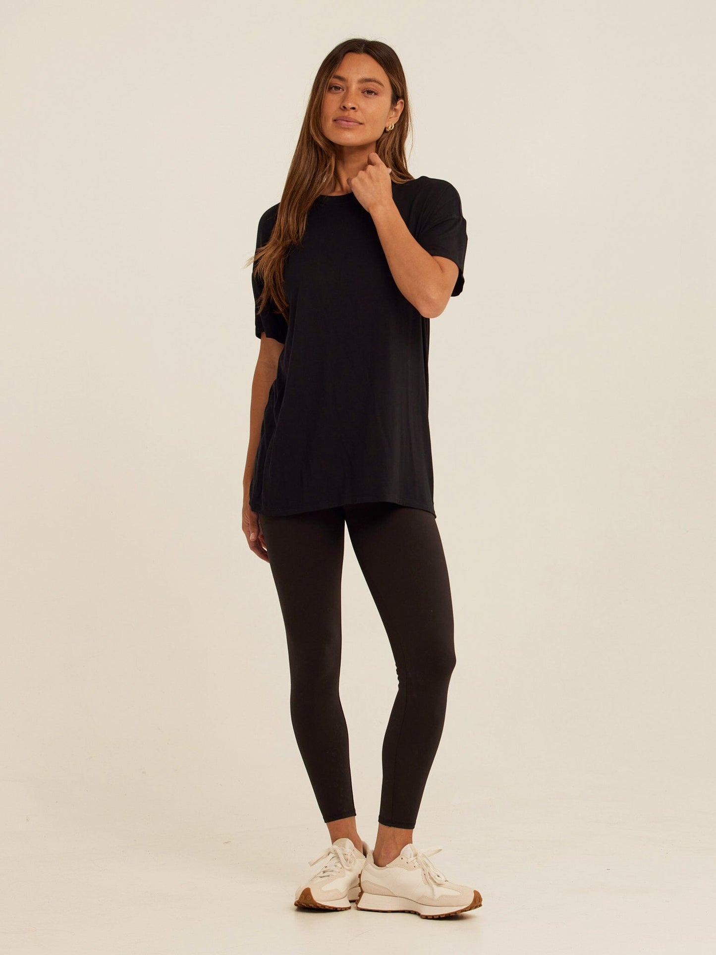 Andie Tencel Jersey Relaxed Tee