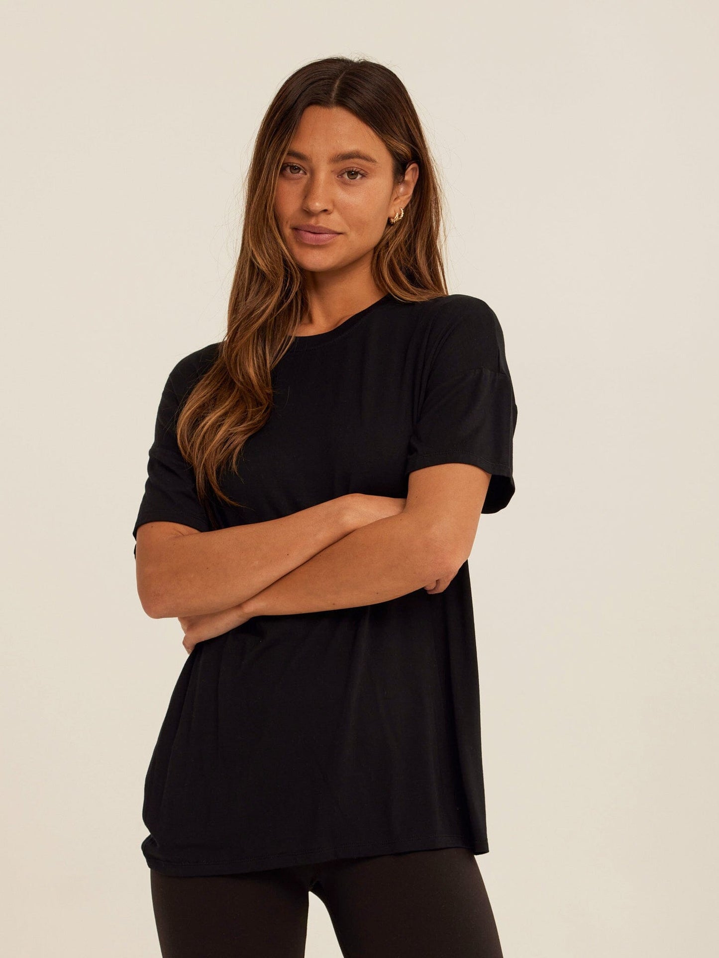 Andie Tencel Jersey Relaxed Tee