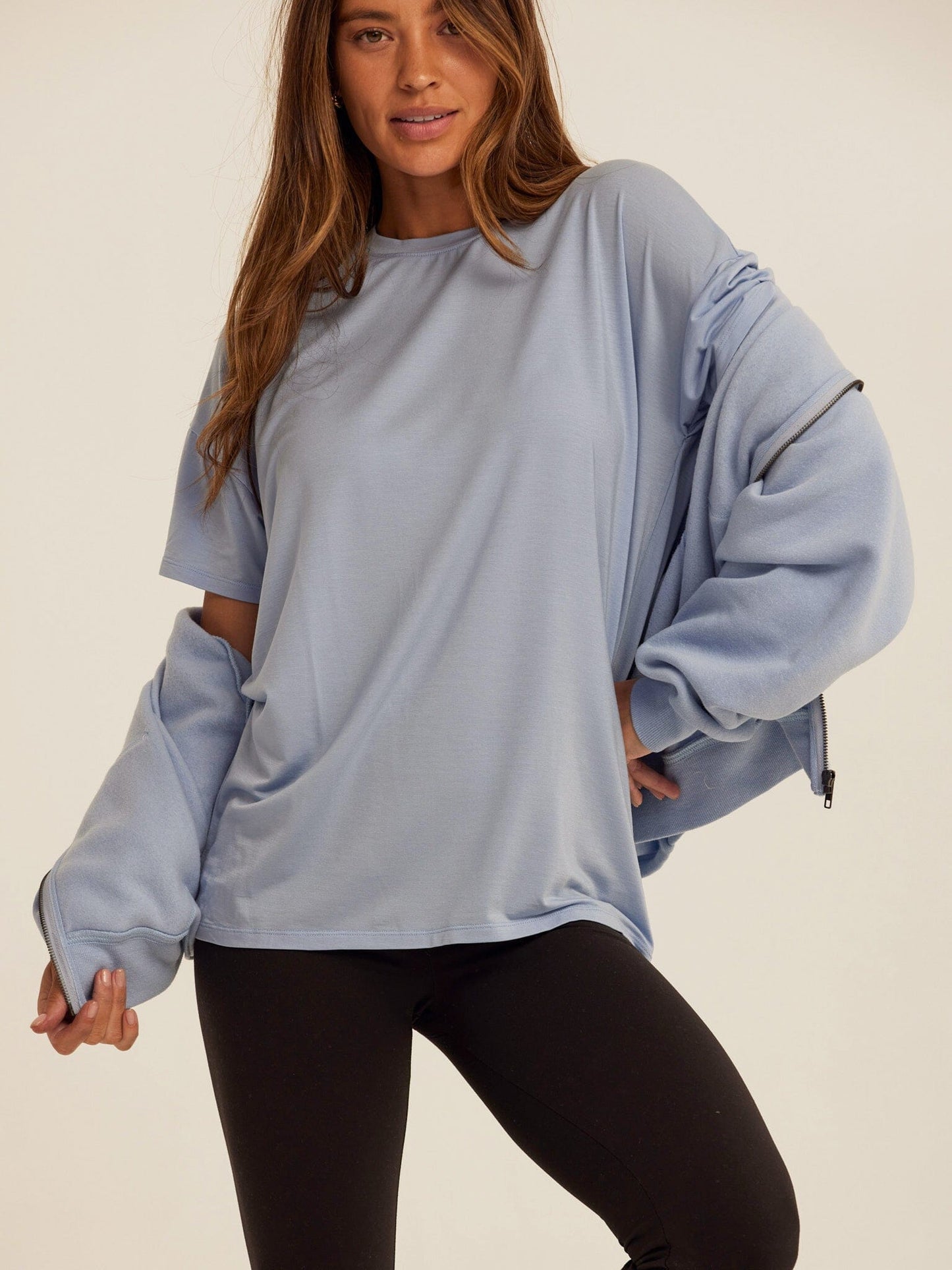 Andie Tencel Jersey Relaxed Tee