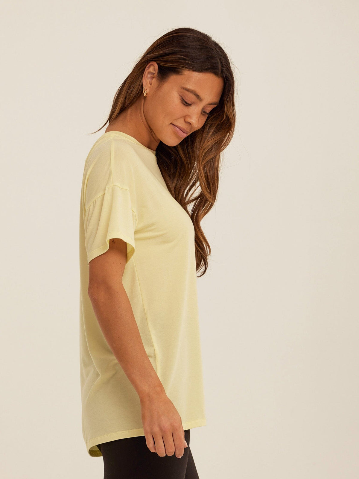 Andie Tencel Jersey Relaxed Tee