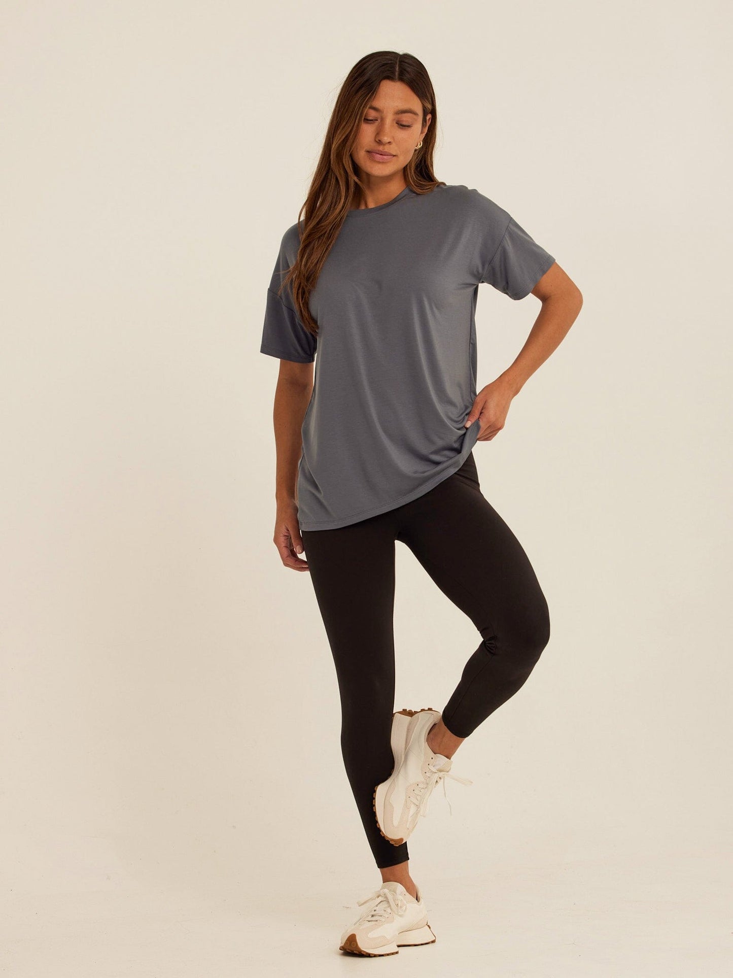 Andie Tencel Jersey Relaxed Tee
