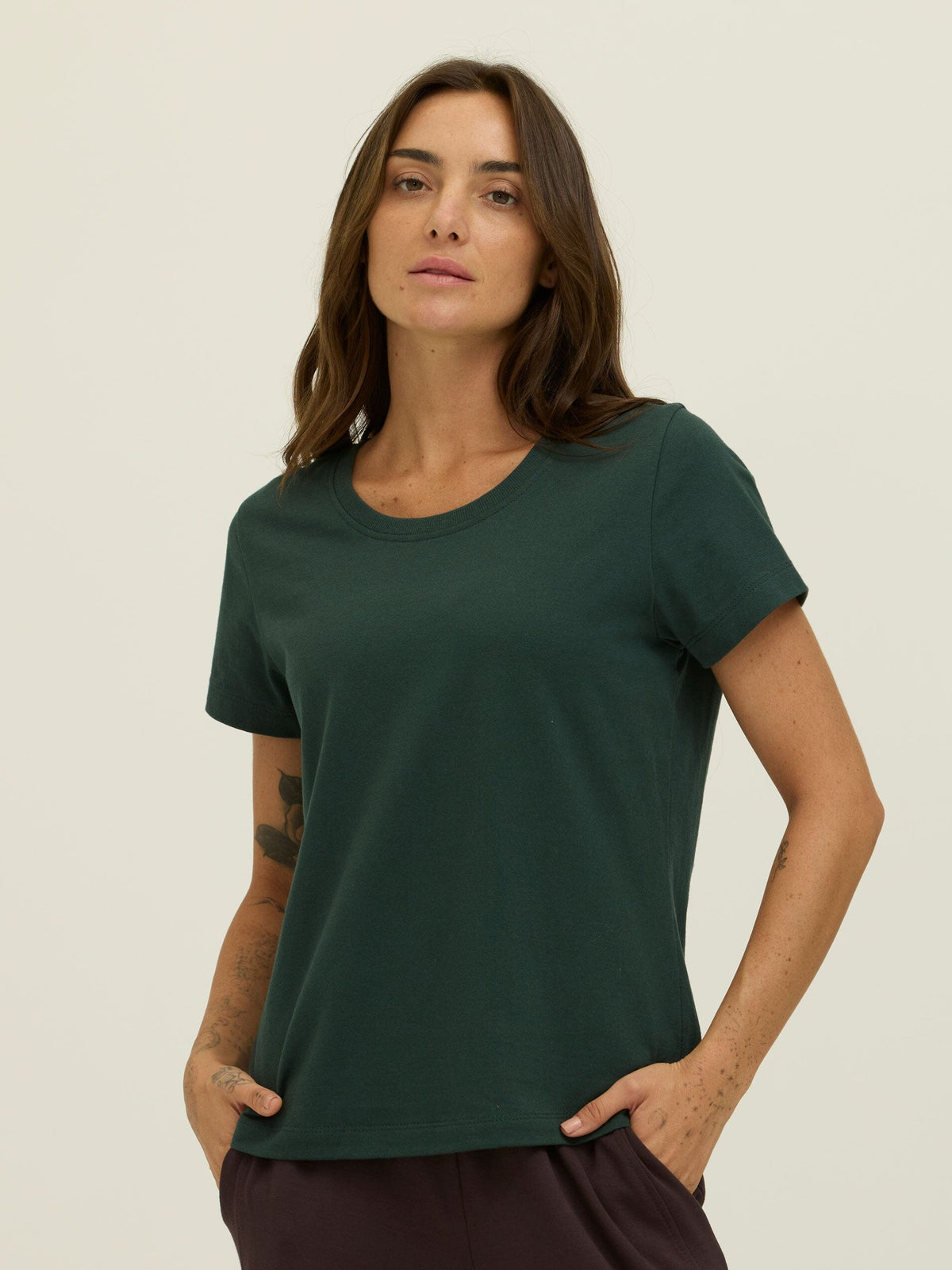 Emmy Essential Jersey Crew Tee