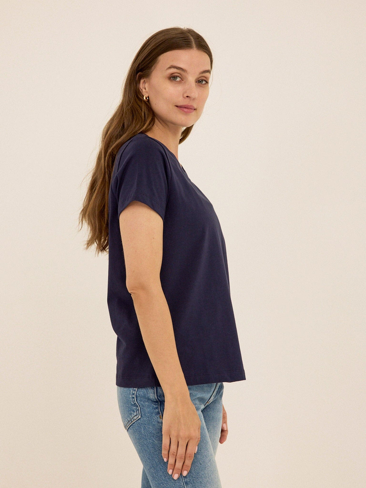 Emmy Essential Jersey Crew Tee