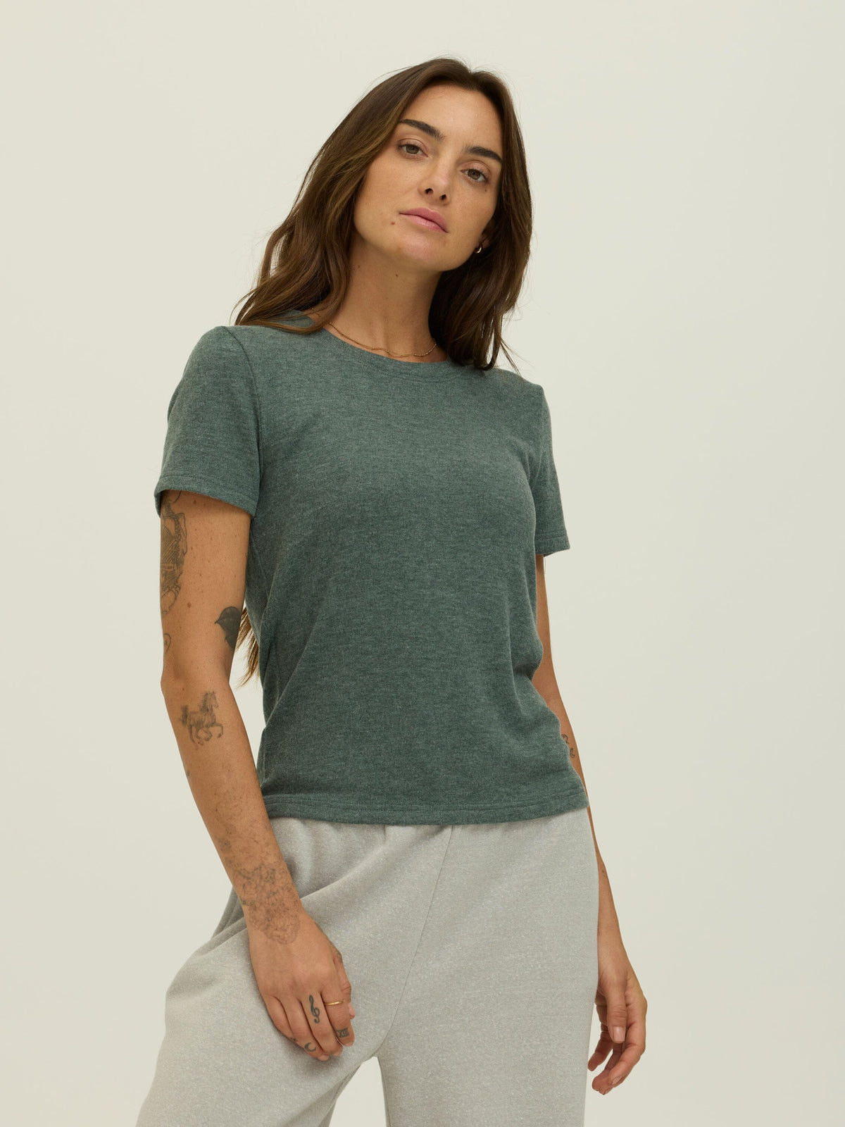 Gwenda Sweater Knit Tee