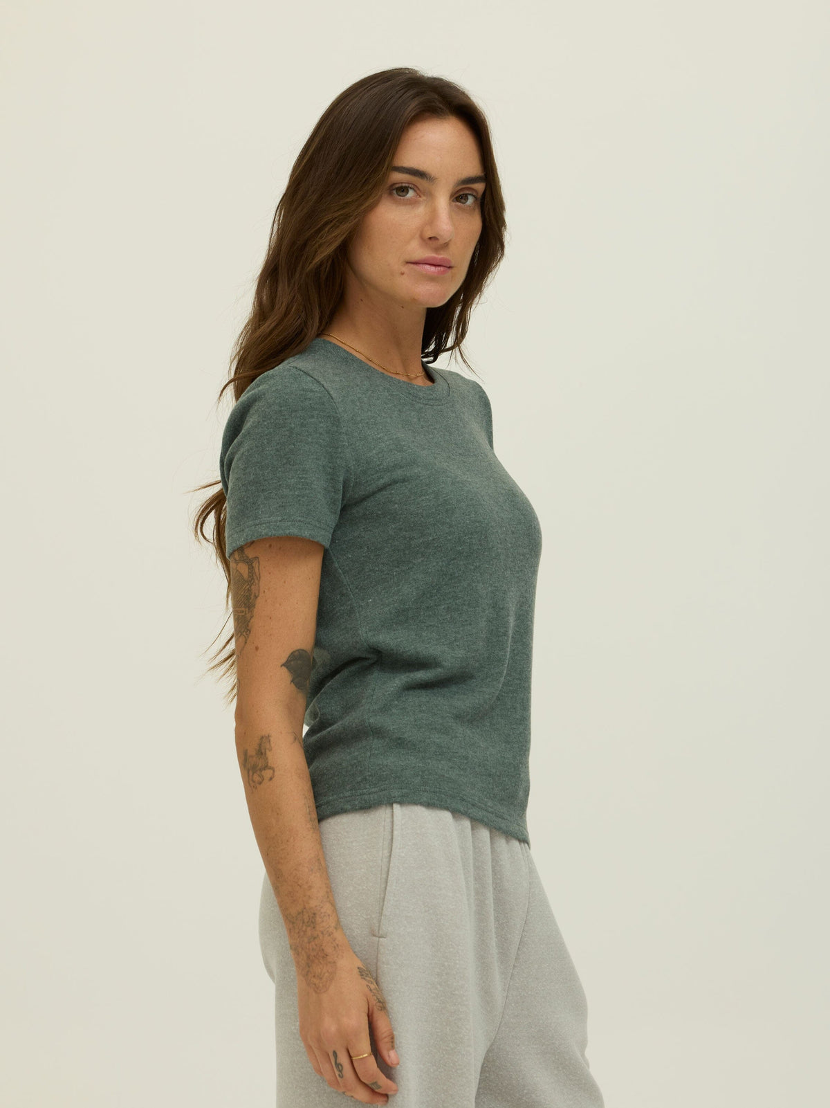 Gwenda Sweater Knit Tee