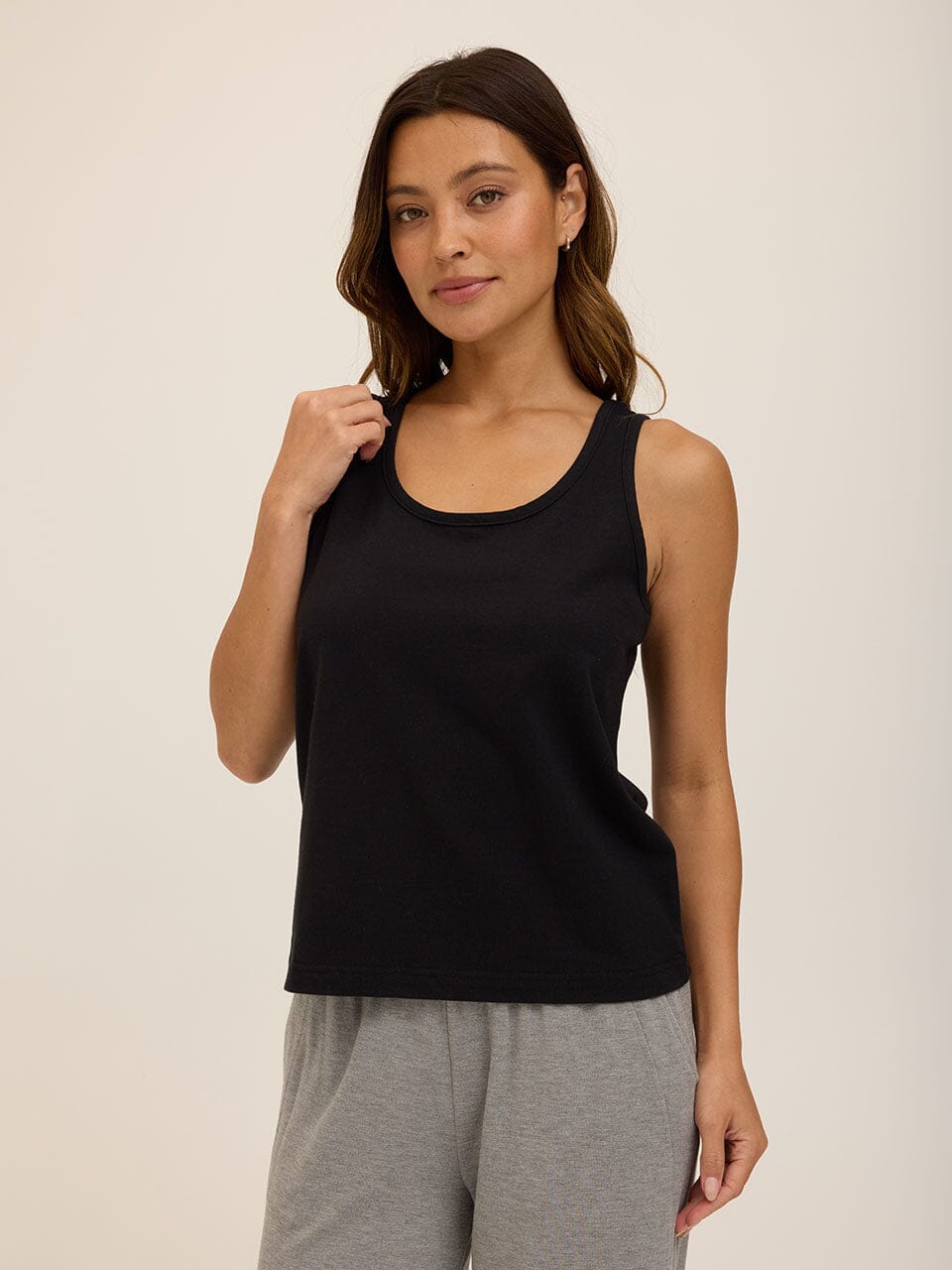 Payton Essential Cotton Flow Tank