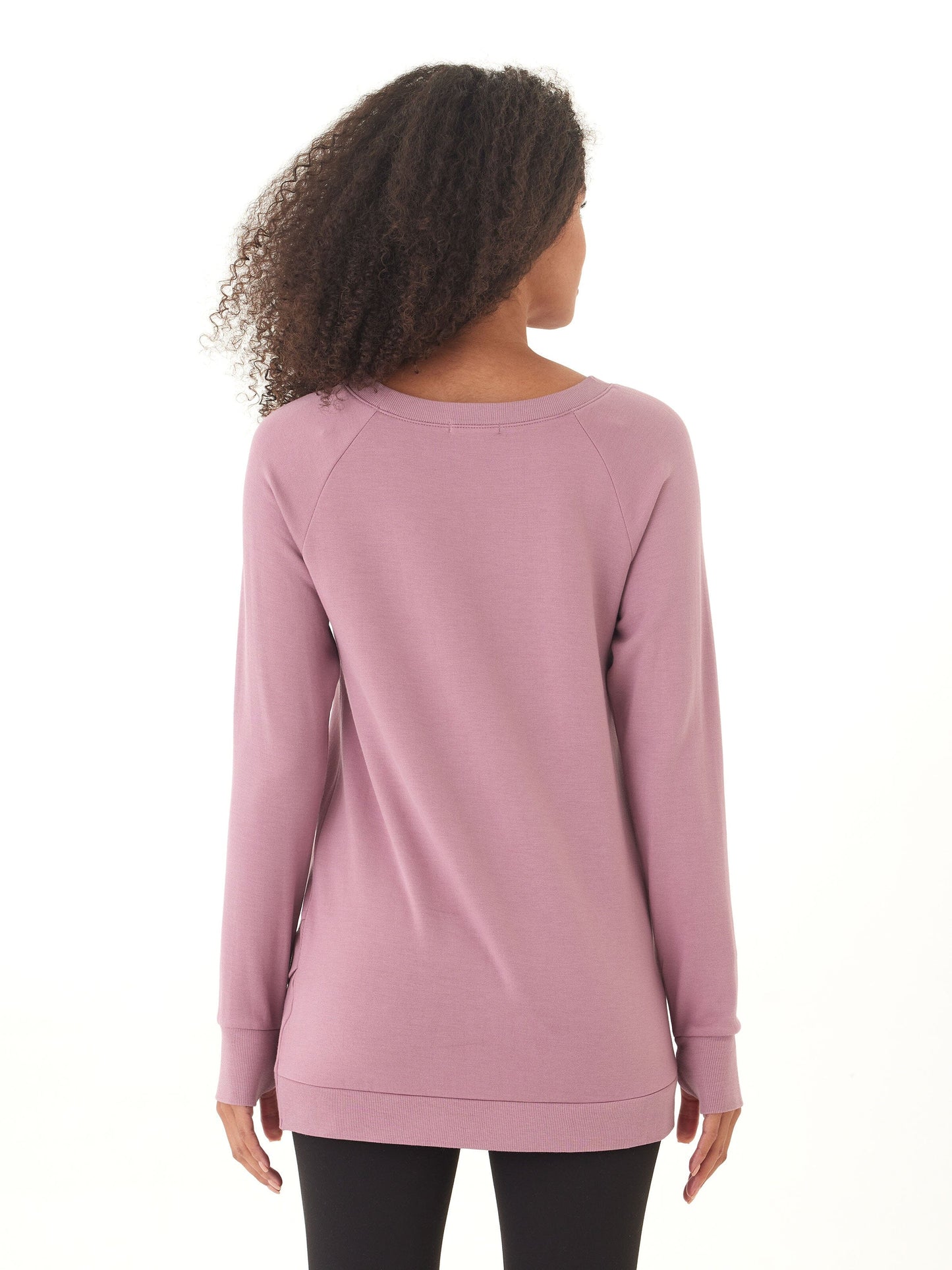 Leanna Feather Fleece Tunic