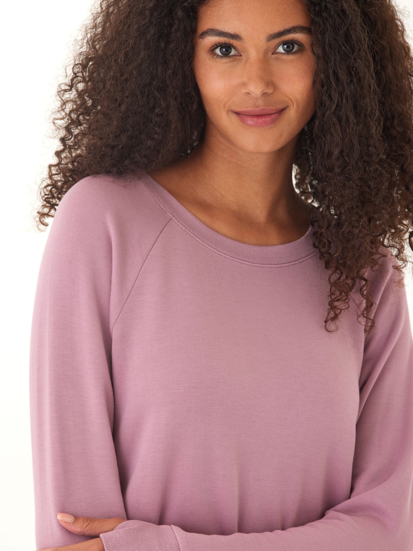 Leanna Feather Fleece Tunic