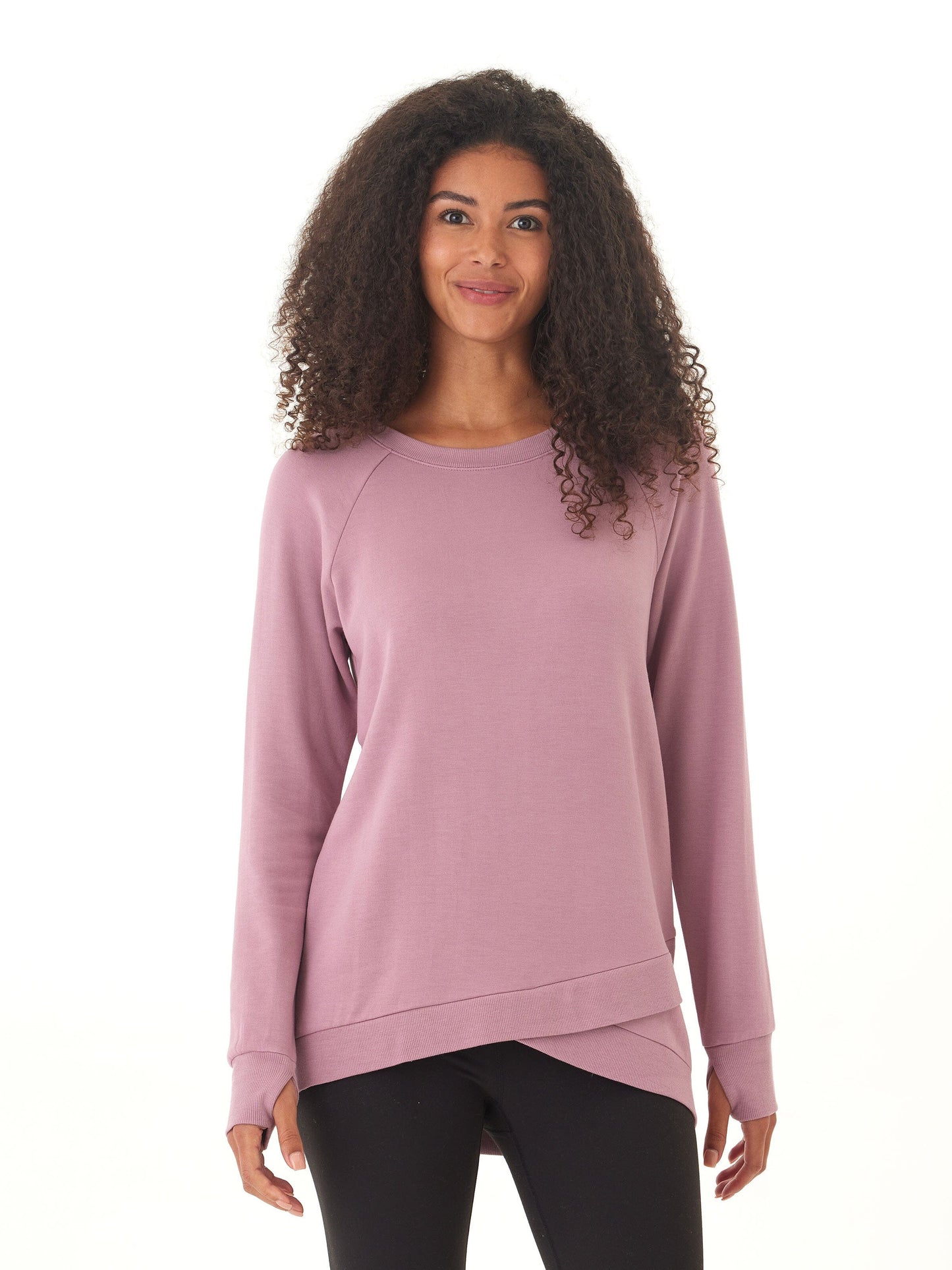 Leanna Feather Fleece Tunic