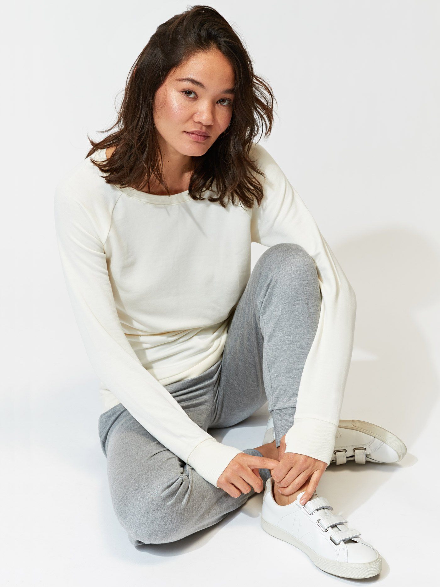 Leanna Feather Fleece Tunic