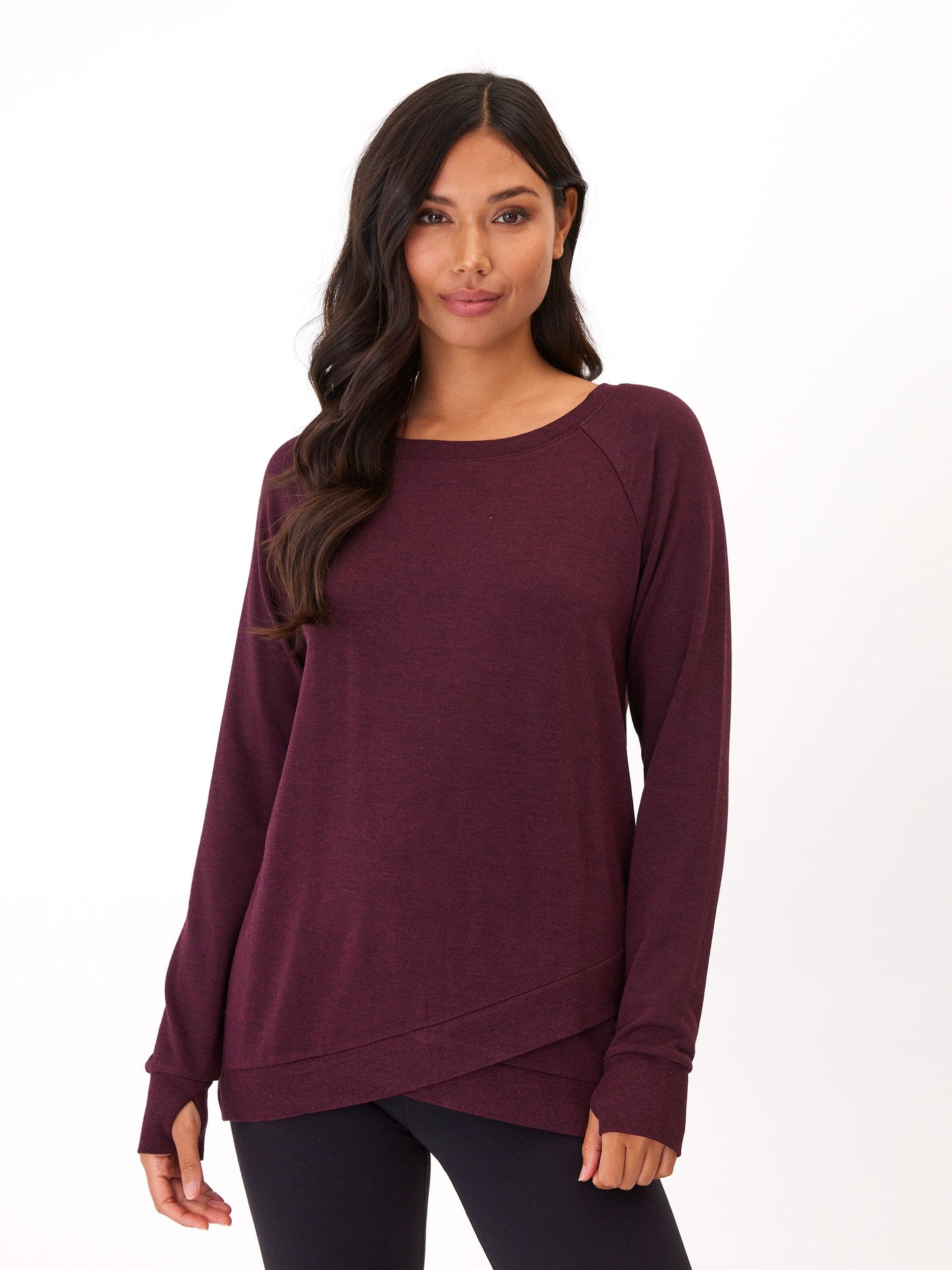 Leanna Feather Fleece Tunic
