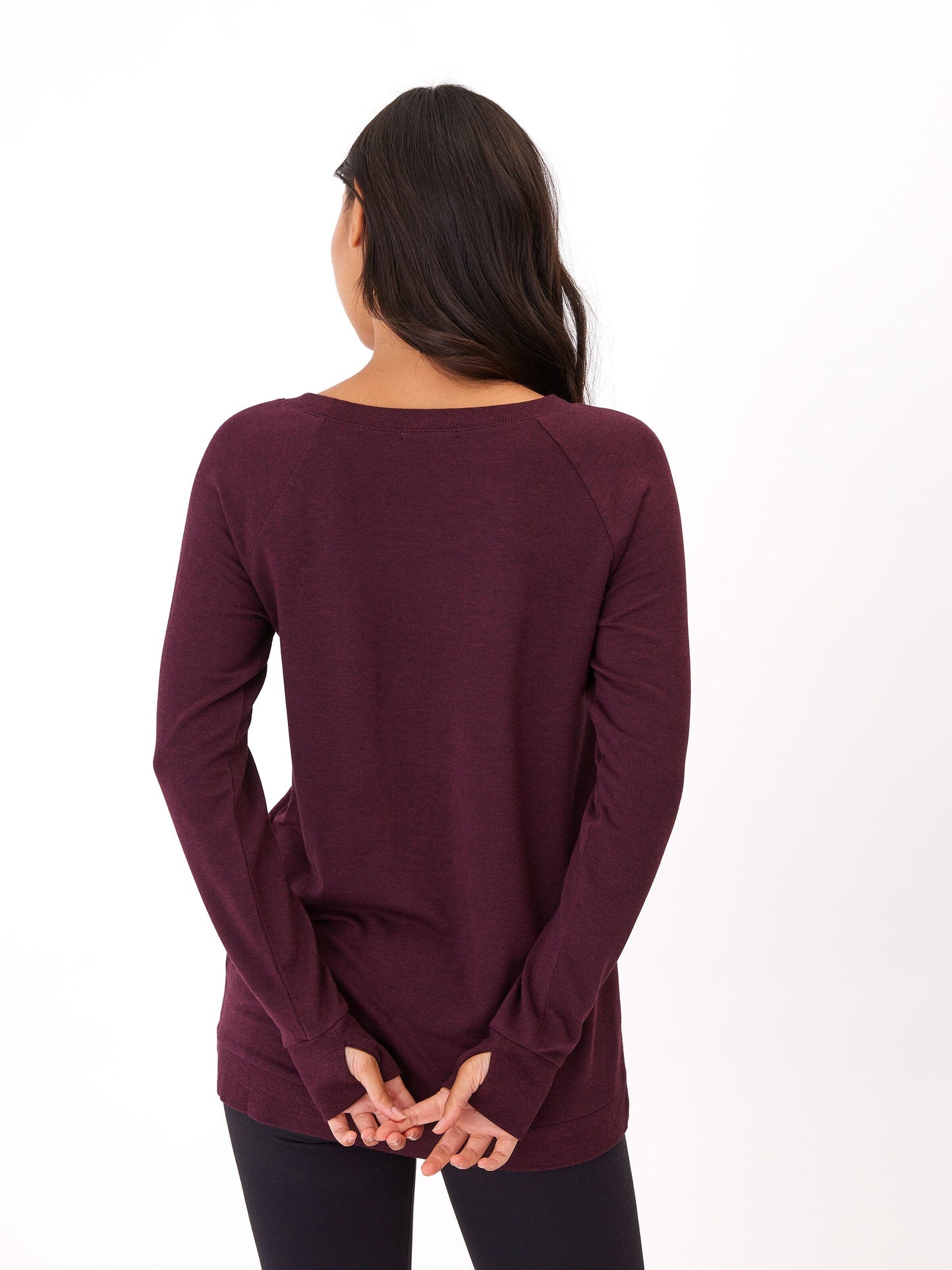 Leanna Feather Fleece Tunic
