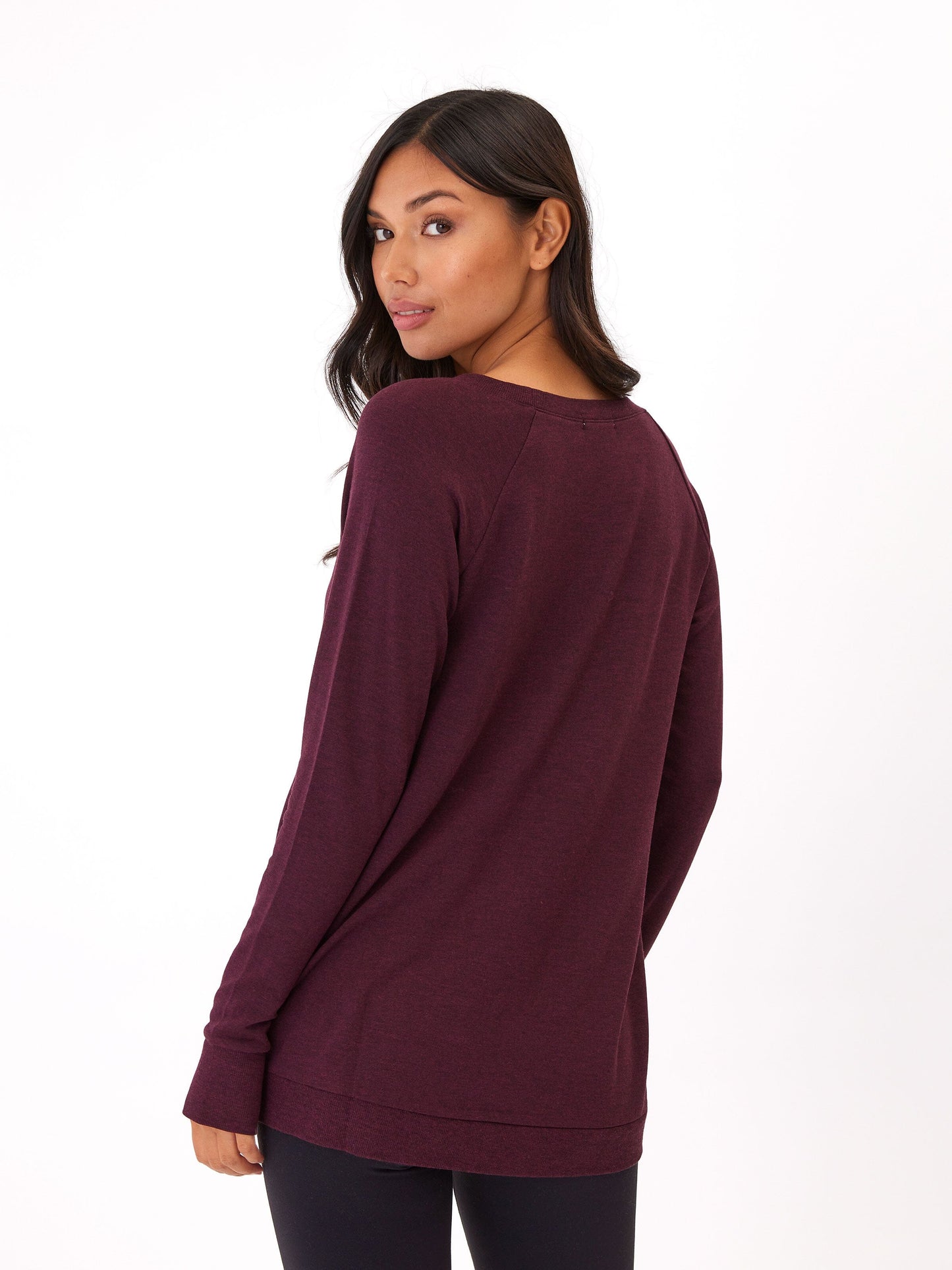 Leanna Feather Fleece Tunic