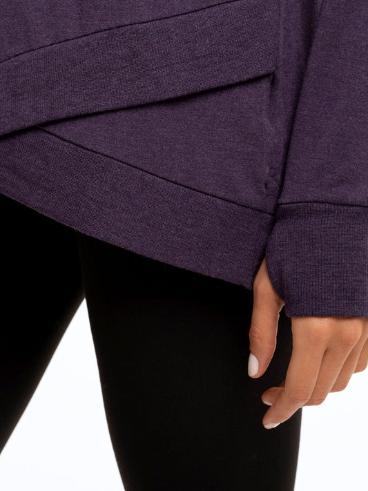 Leanna Feather Fleece Tunic