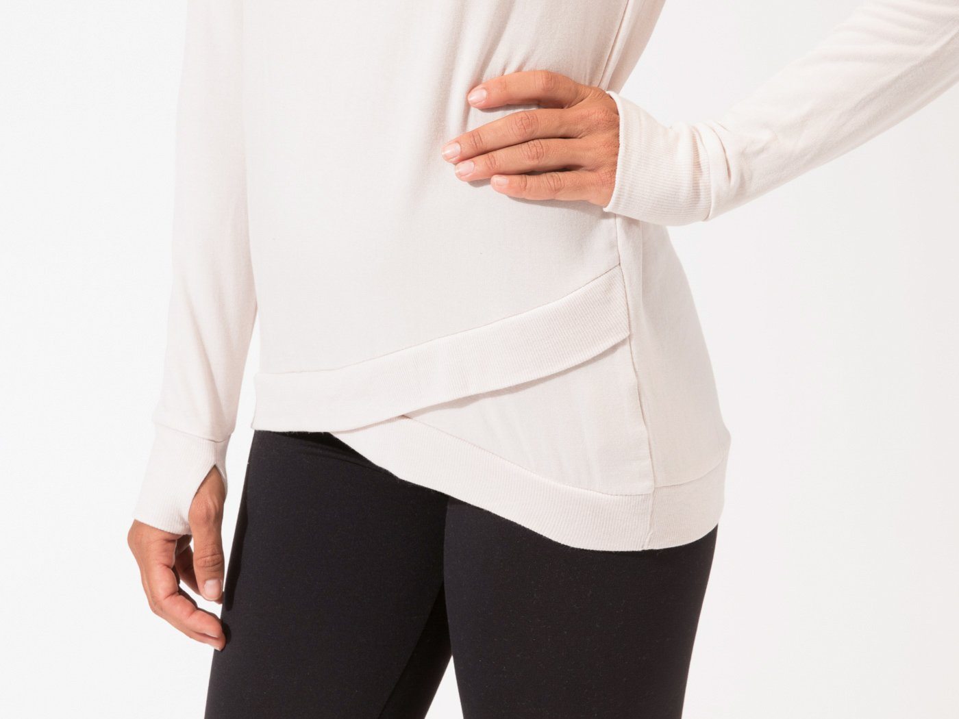 Leanna Feather Fleece Tunic