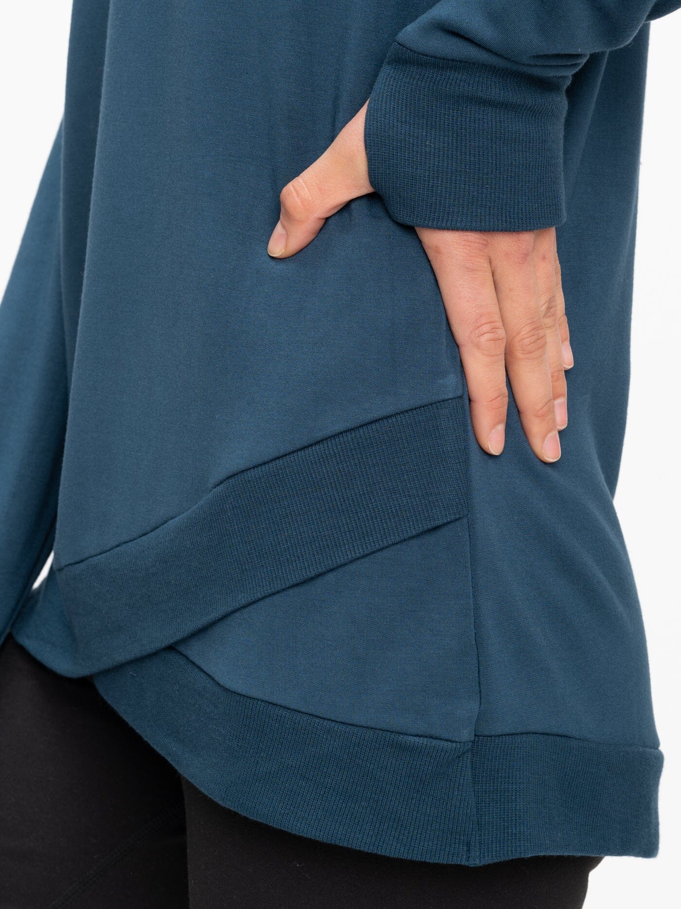Leanna Feather Fleece Tunic