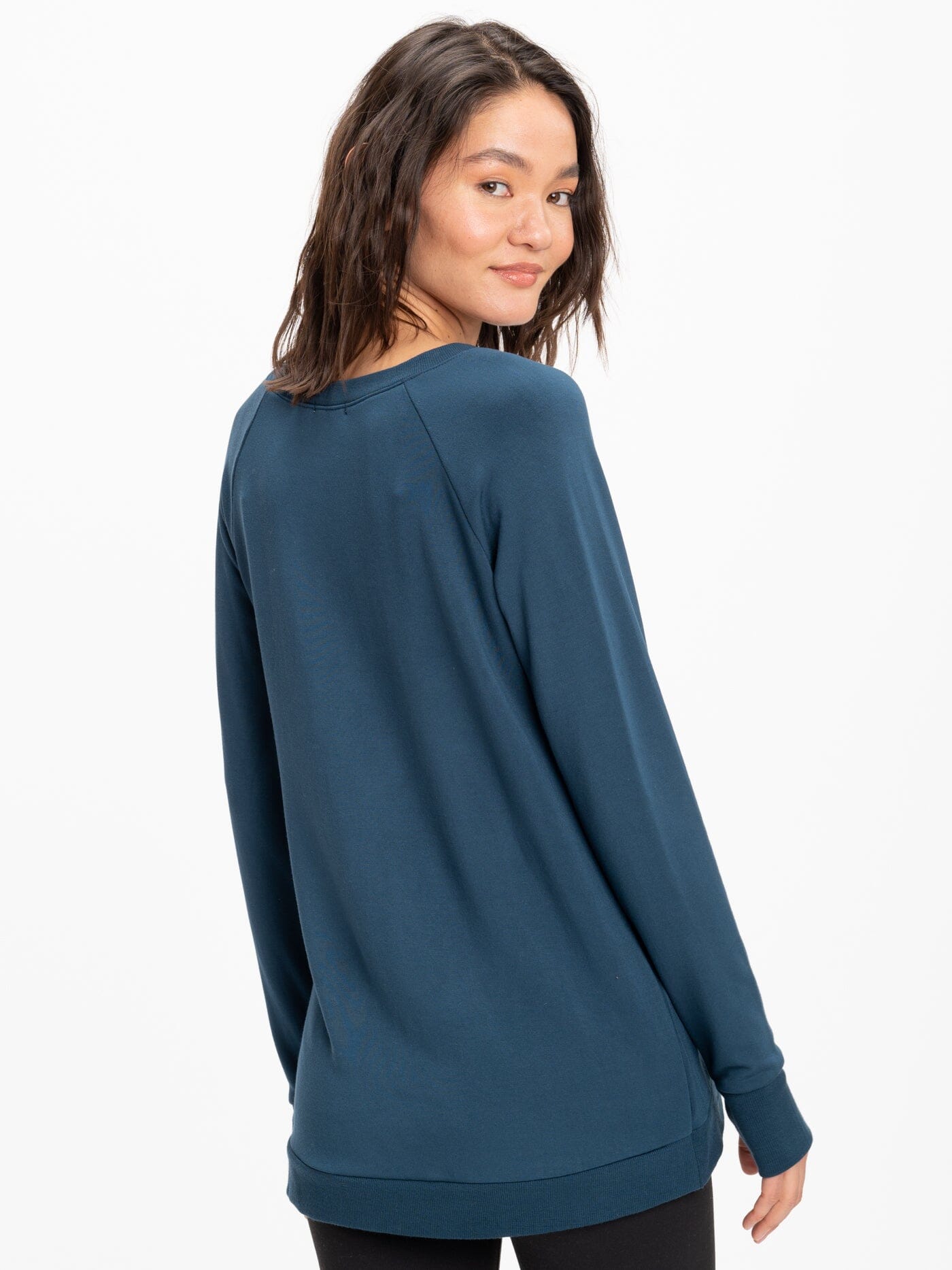 Leanna Feather Fleece Tunic