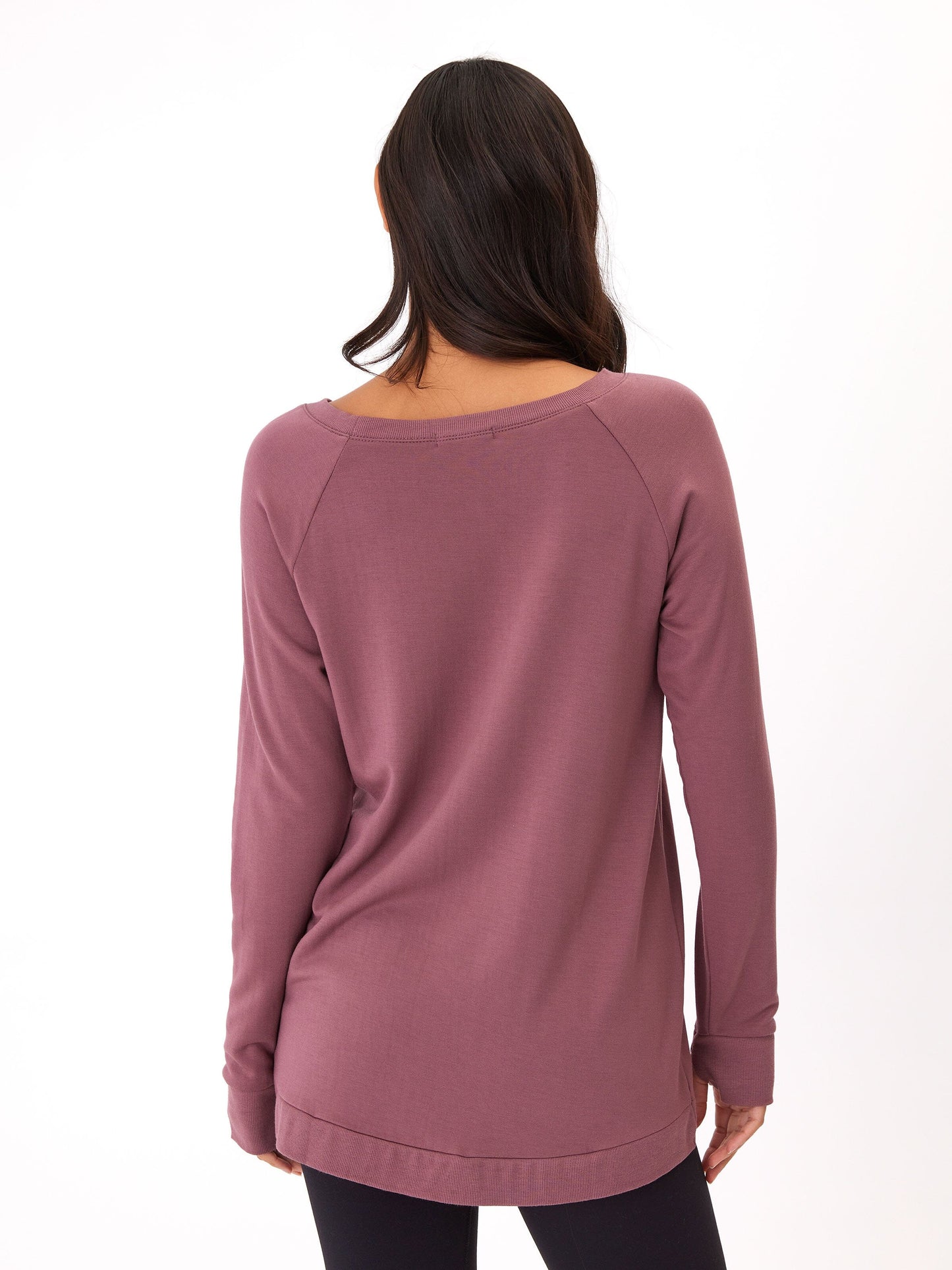 Leanna Feather Fleece Tunic