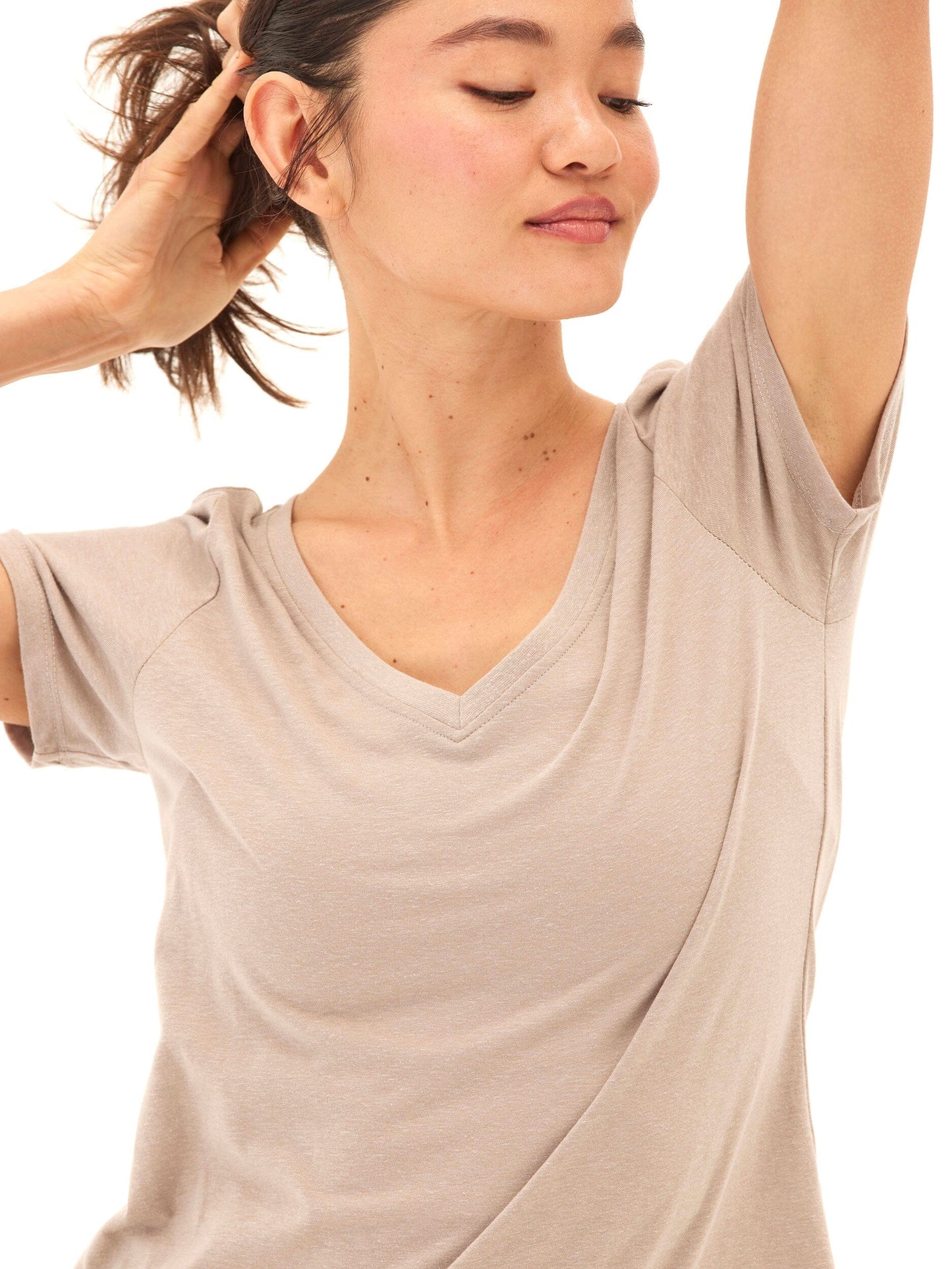 Pattie Triblend V-Neck Tee