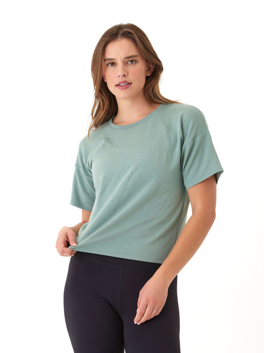 Core Modal Terry Crew Neck Tee