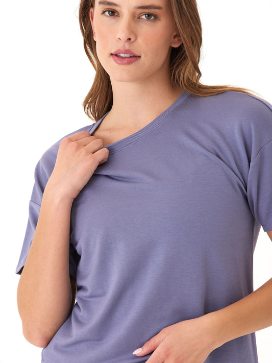 Core Modal Terry Crew Neck Tee
