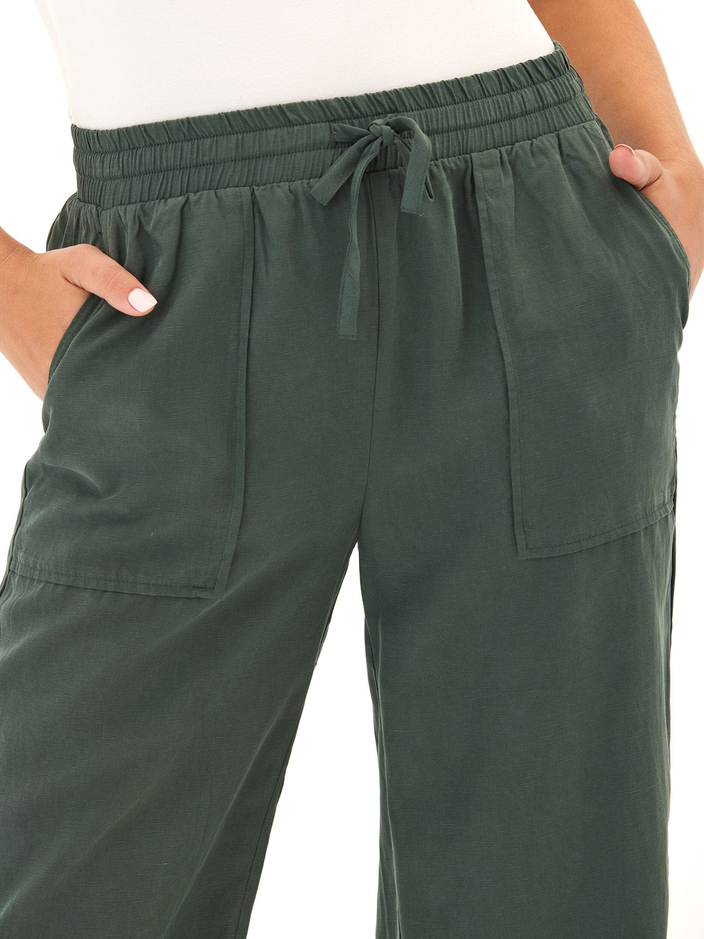 Hannah Breezy Linen Pant