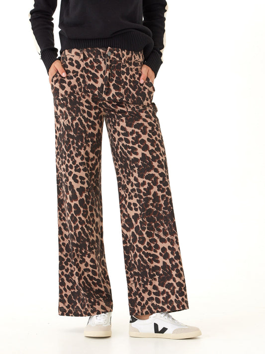 Pamela Stretch Twill Wide Leg Pant