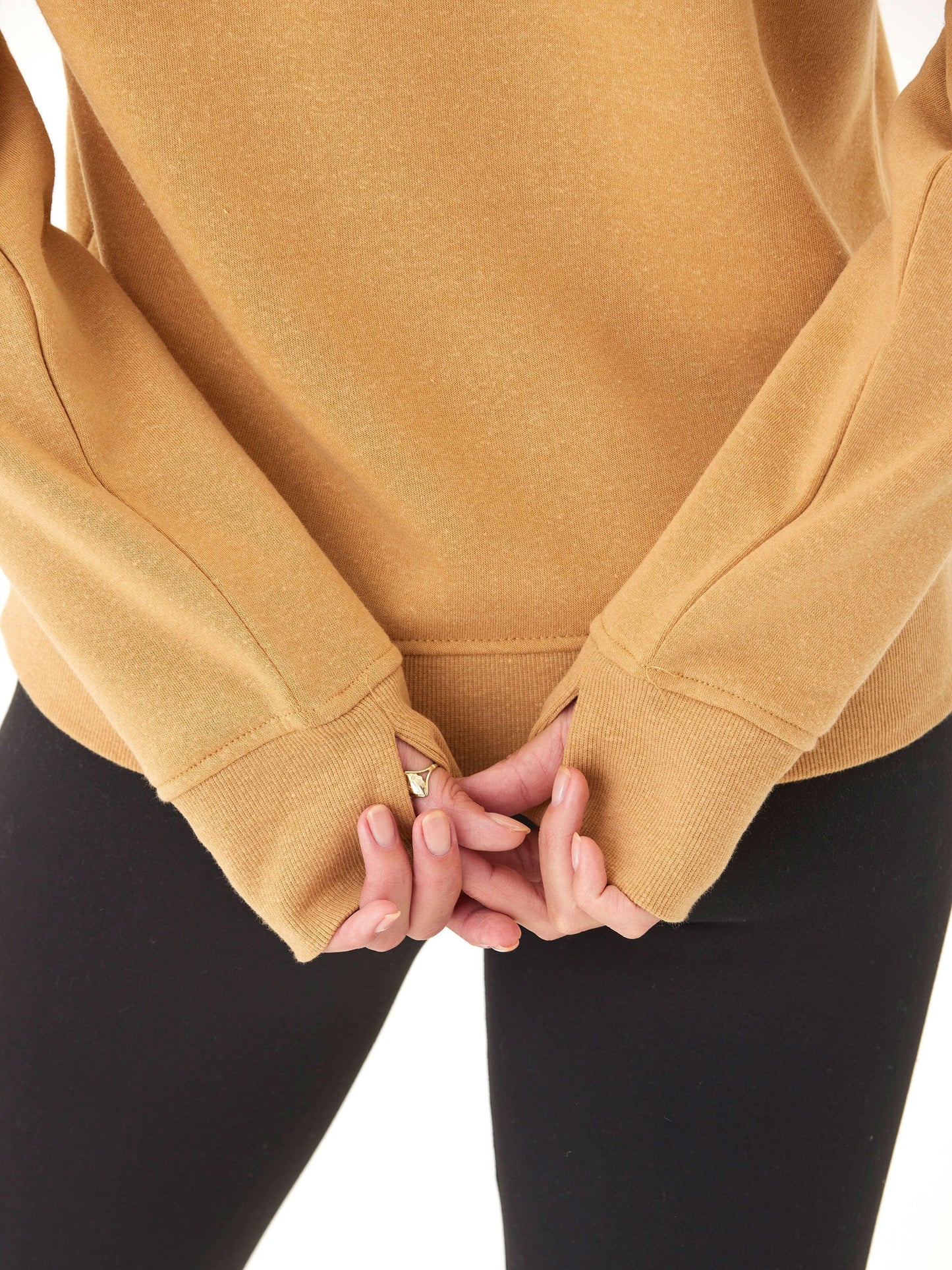 Sinead 1/4 Zip Triblend Fleece Hoodie