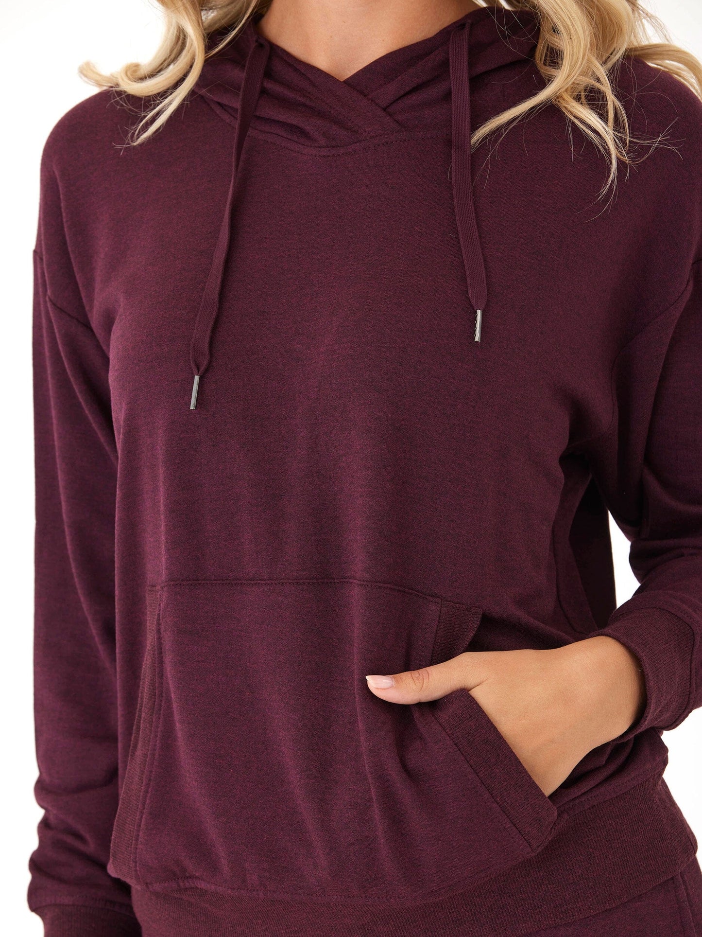 Madge Feather Fleece Pullover Hoodie