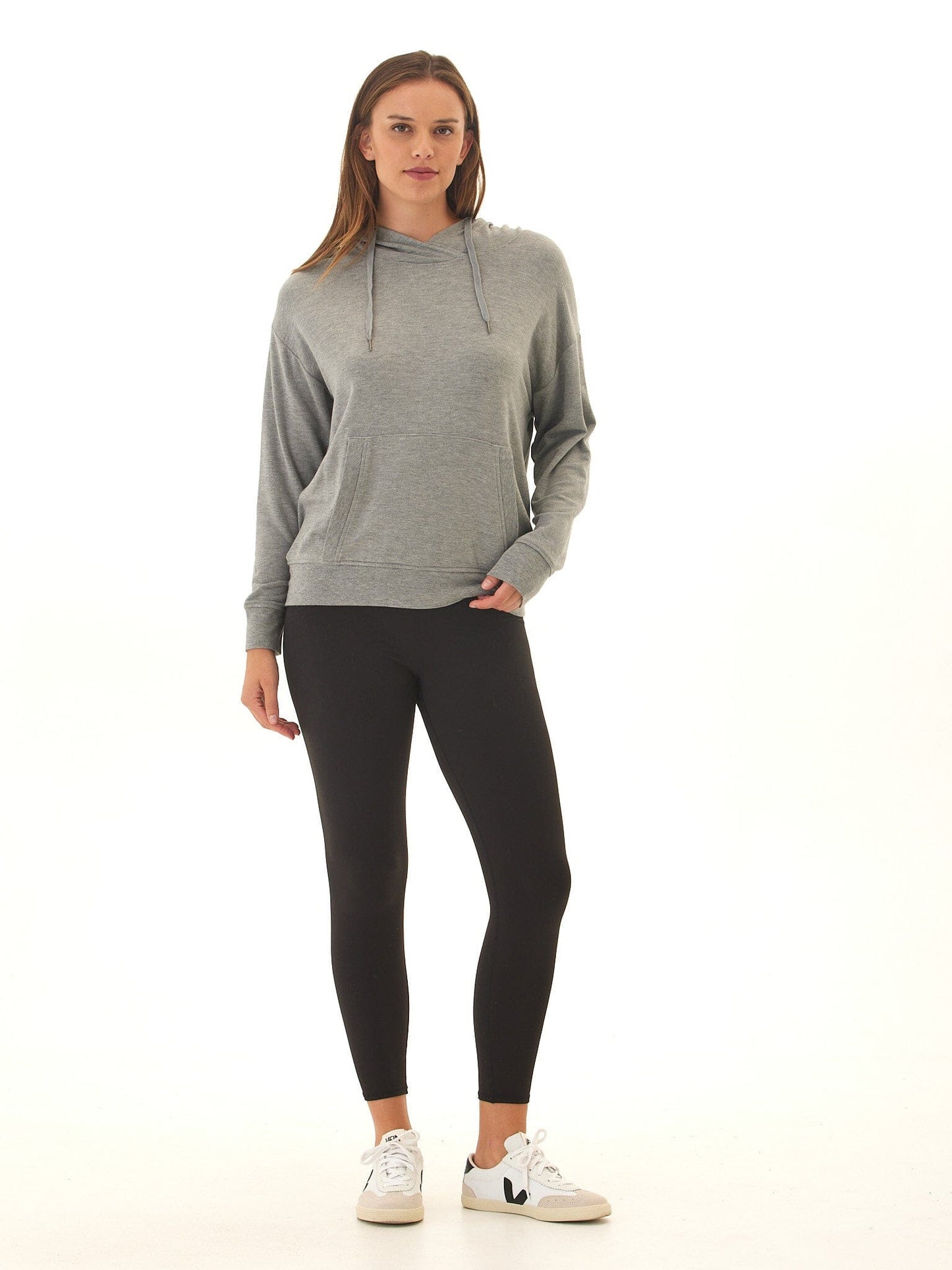 Madge Feather Fleece Pullover Hoodie