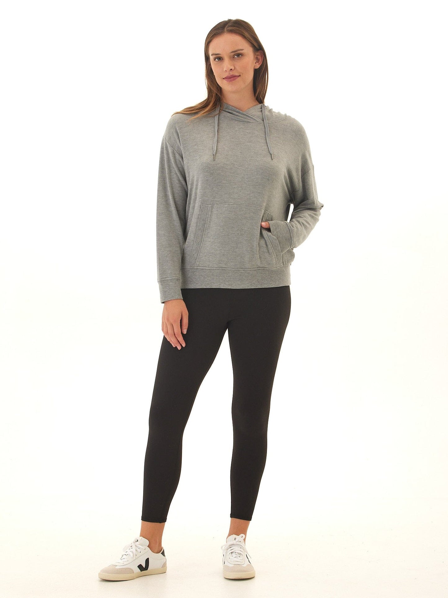 Madge Feather Fleece Pullover Hoodie