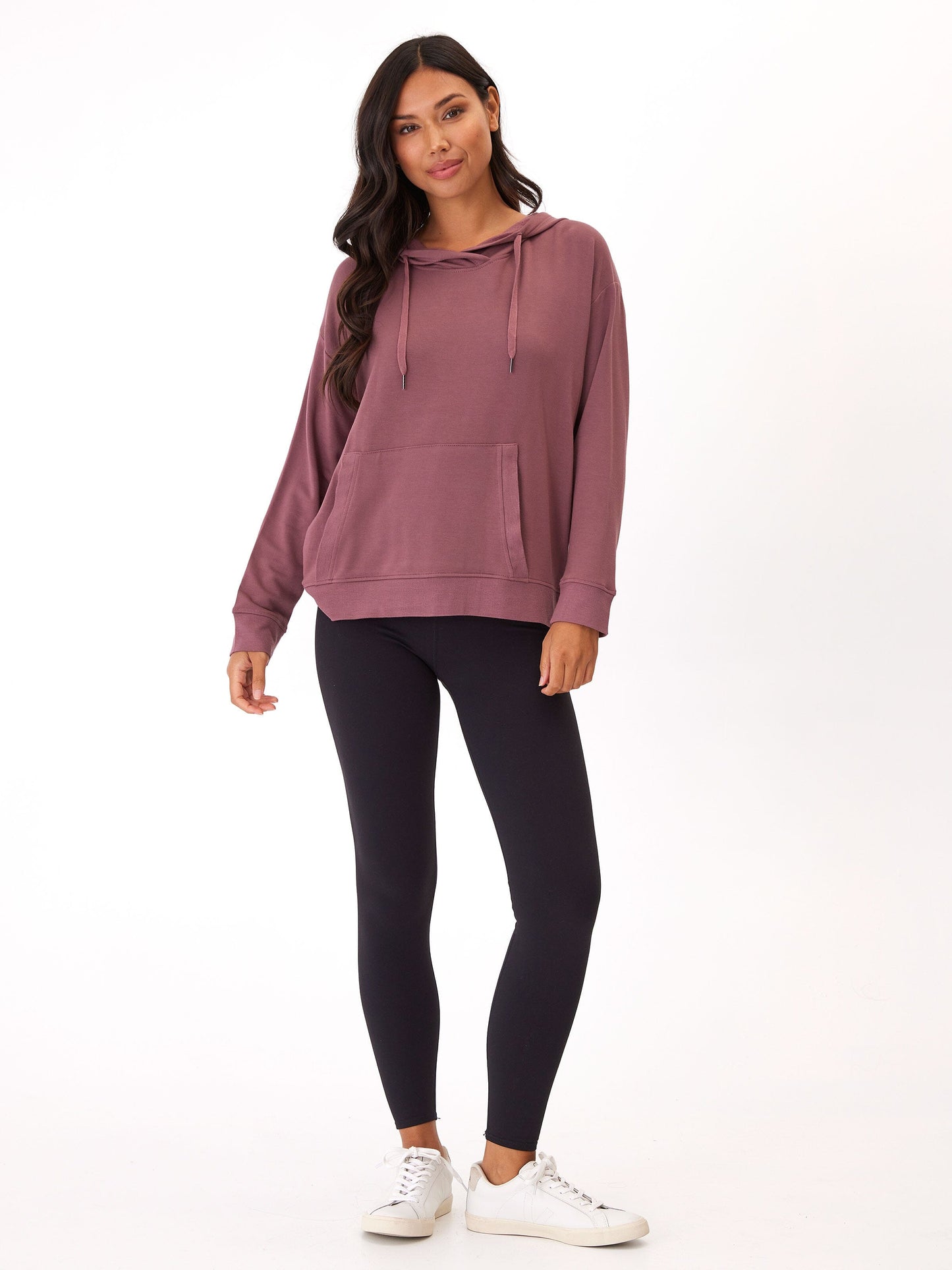 Madge Feather Fleece Pullover Hoodie