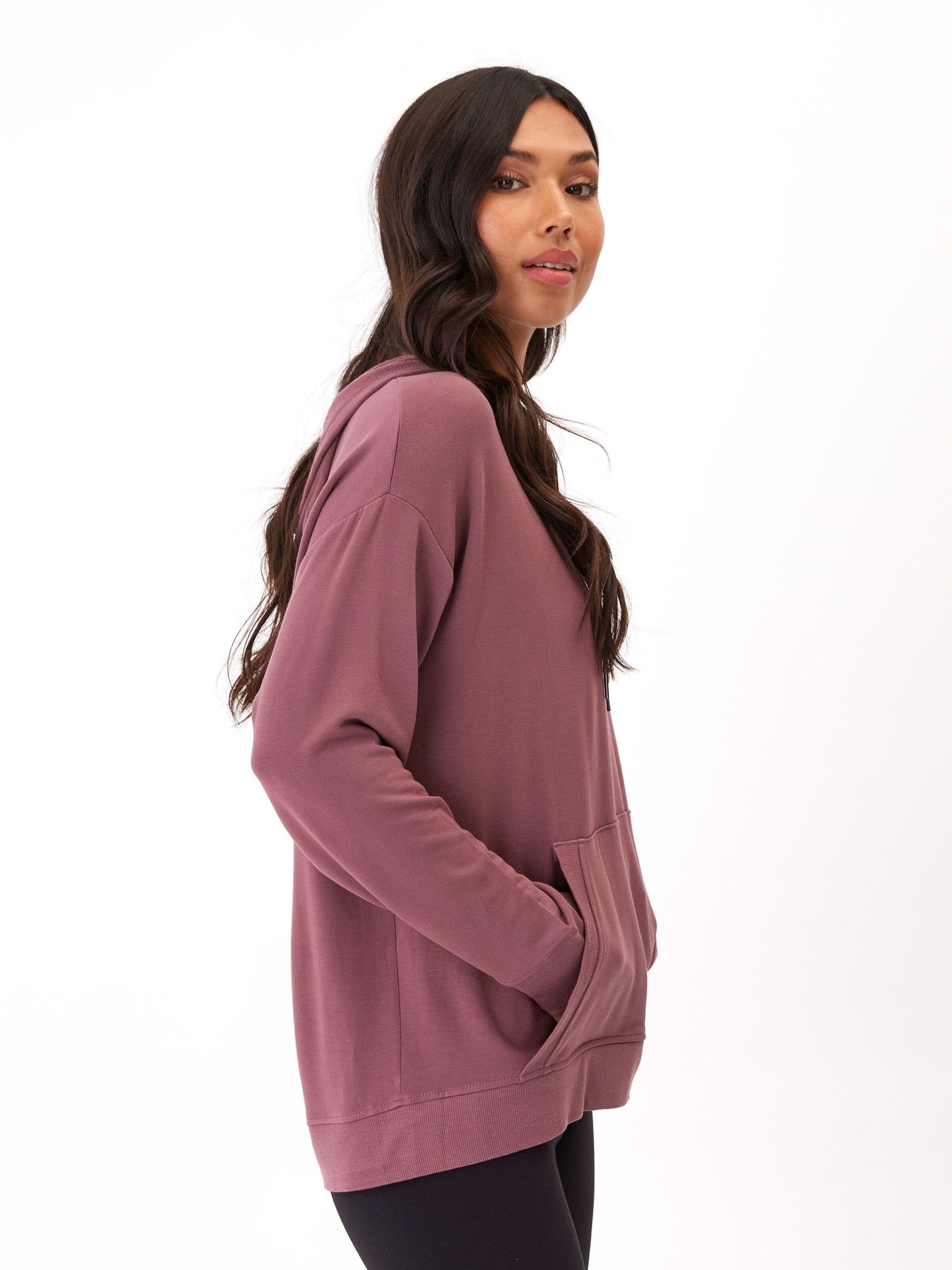 Madge Feather Fleece Pullover Hoodie