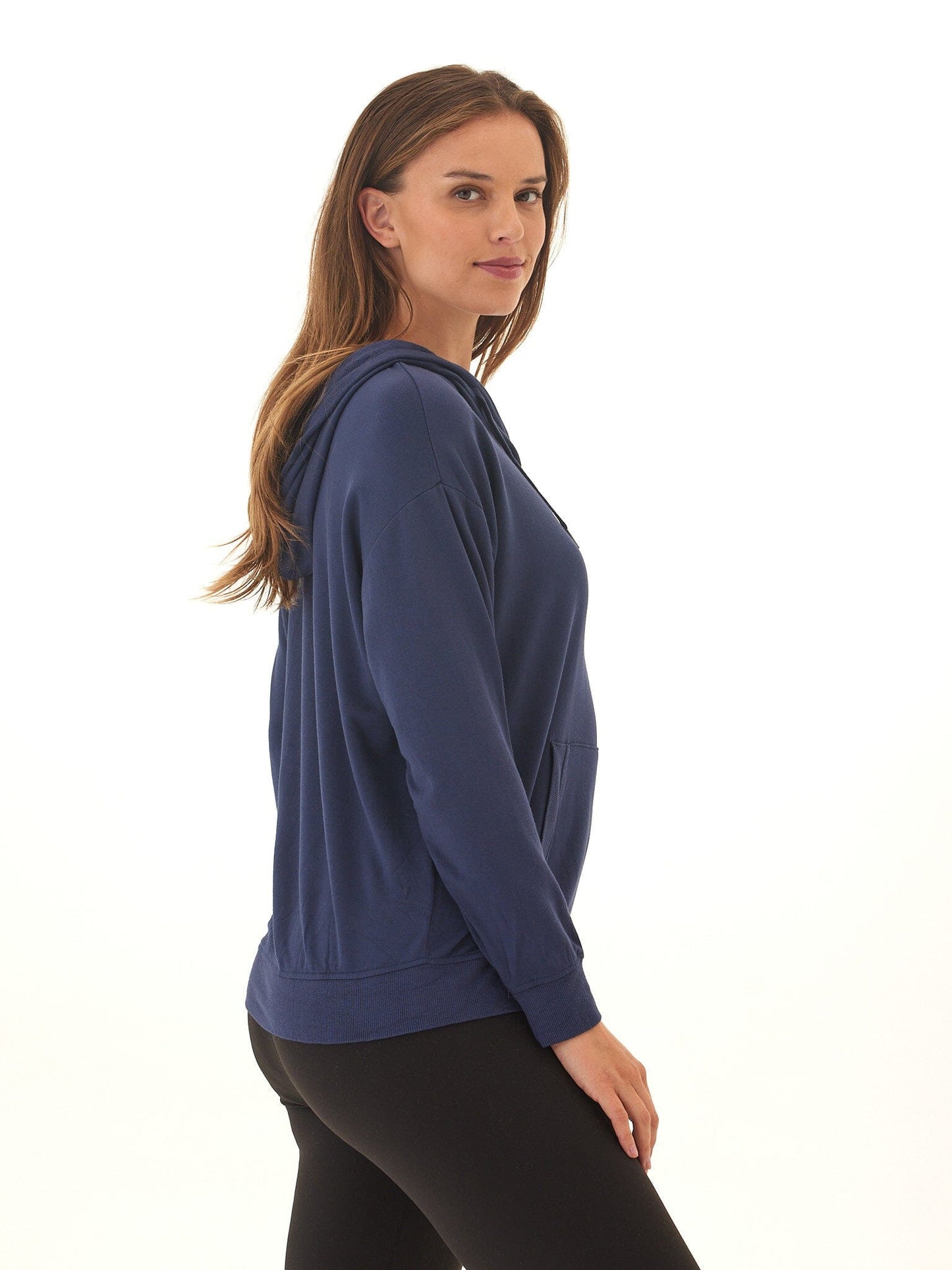 Madge Feather Fleece Pullover Hoodie