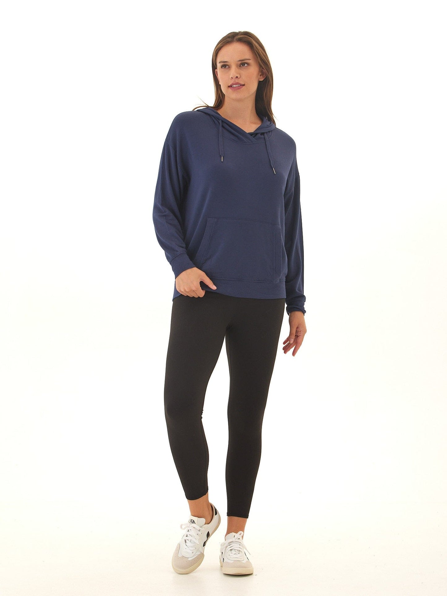 Madge Feather Fleece Pullover Hoodie