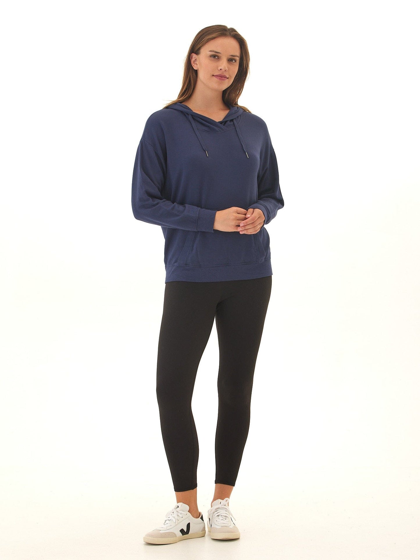 Madge Feather Fleece Pullover Hoodie