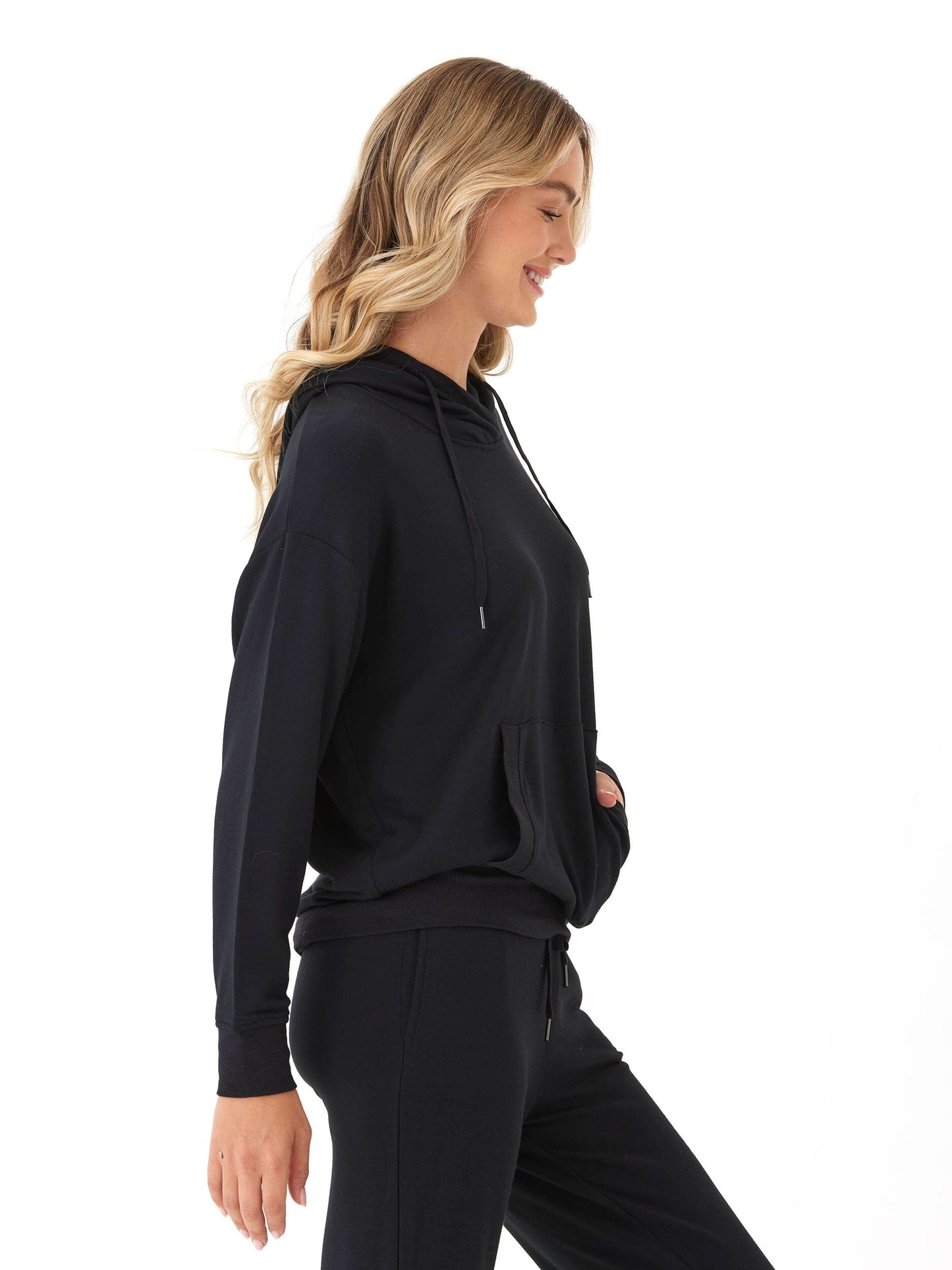 Madge Feather Fleece Pullover Hoodie
