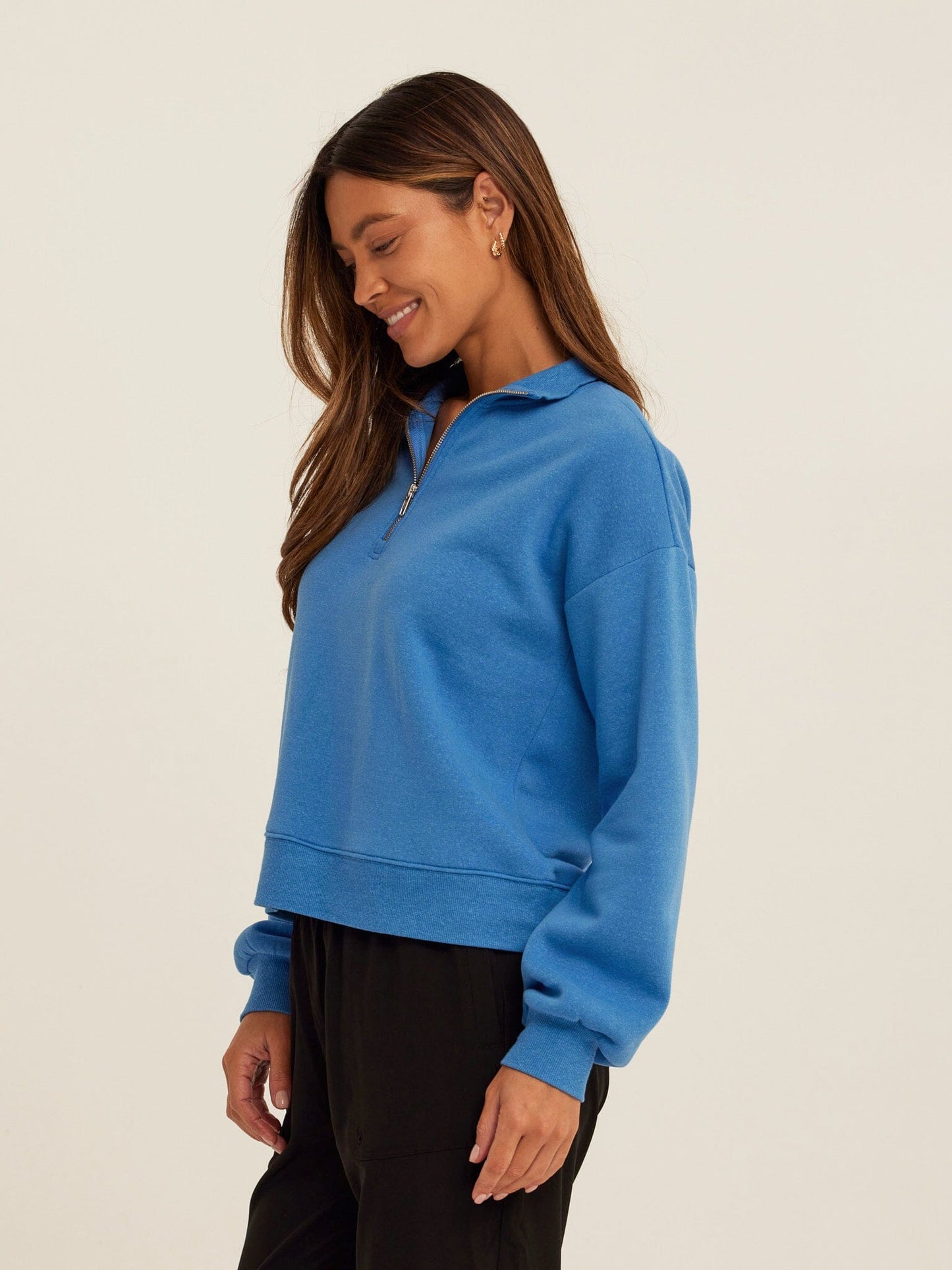 Constance Tribend Fleece Half Zip Pullover