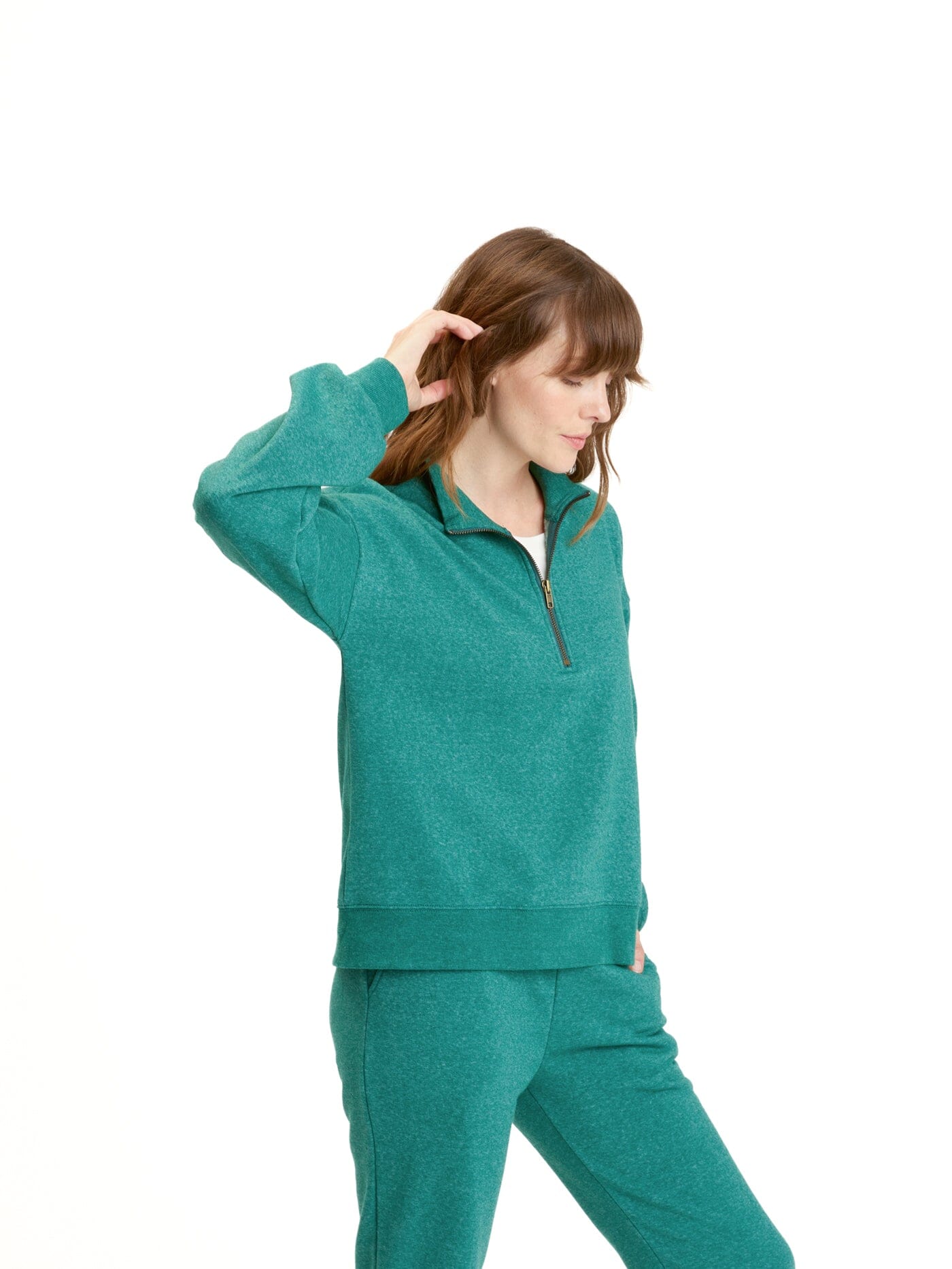 Constance Tribend Fleece Half Zip Pullover