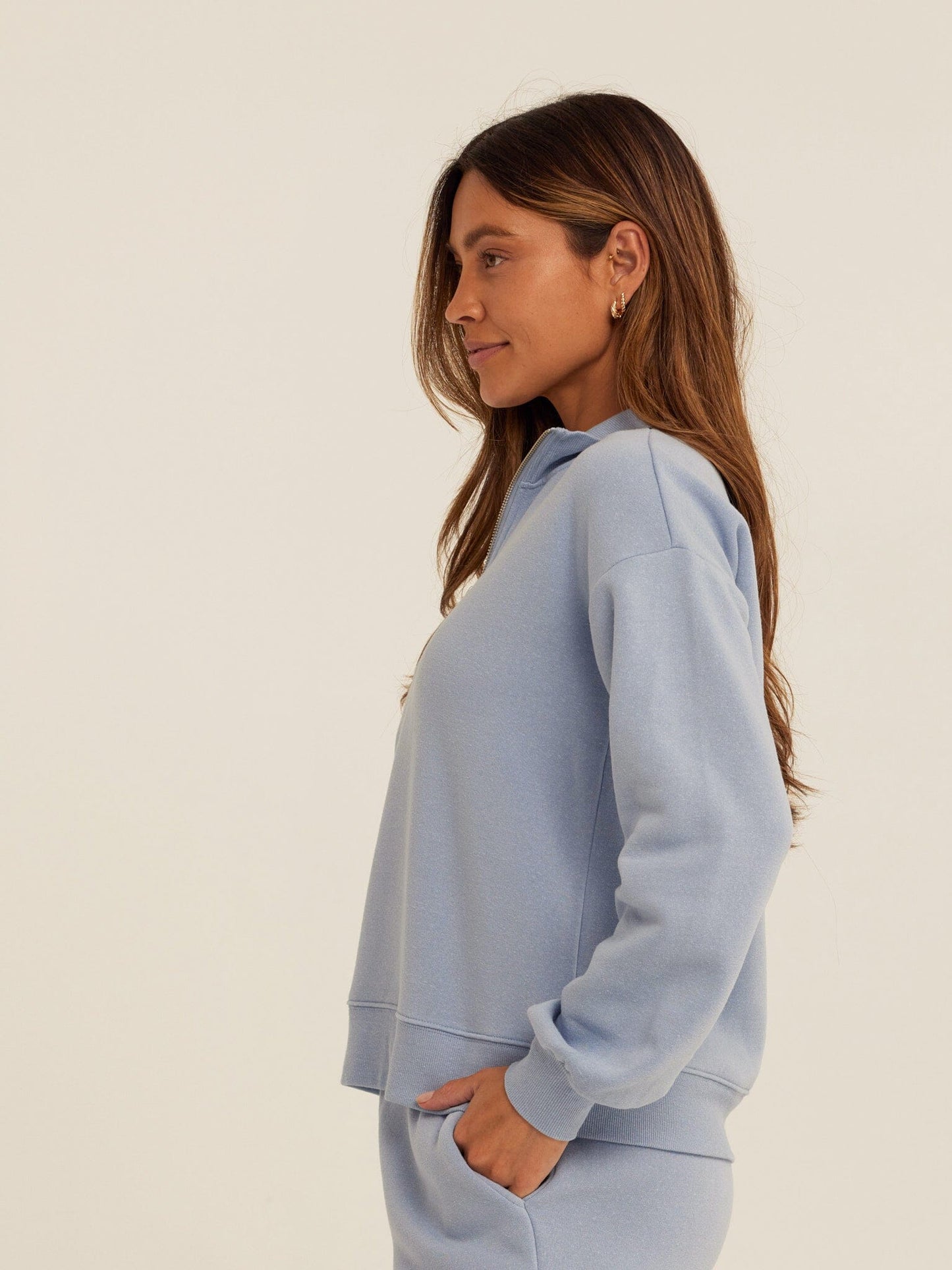 Constance Tribend Fleece Half Zip Pullover