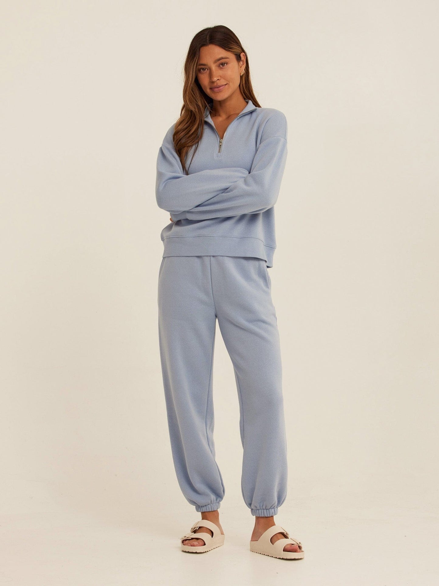 Constance Tribend Fleece Half Zip Pullover
