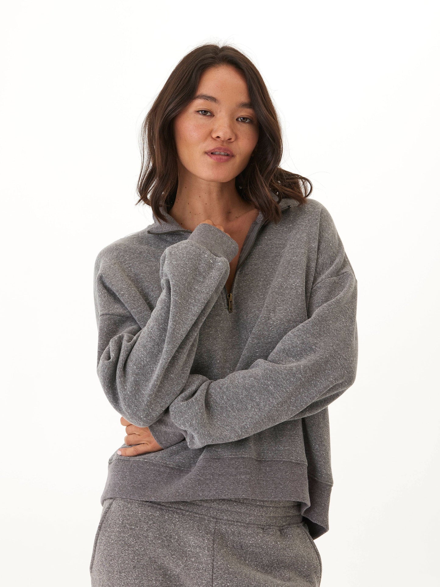 Constance Tribend Fleece Half Zip Pullover