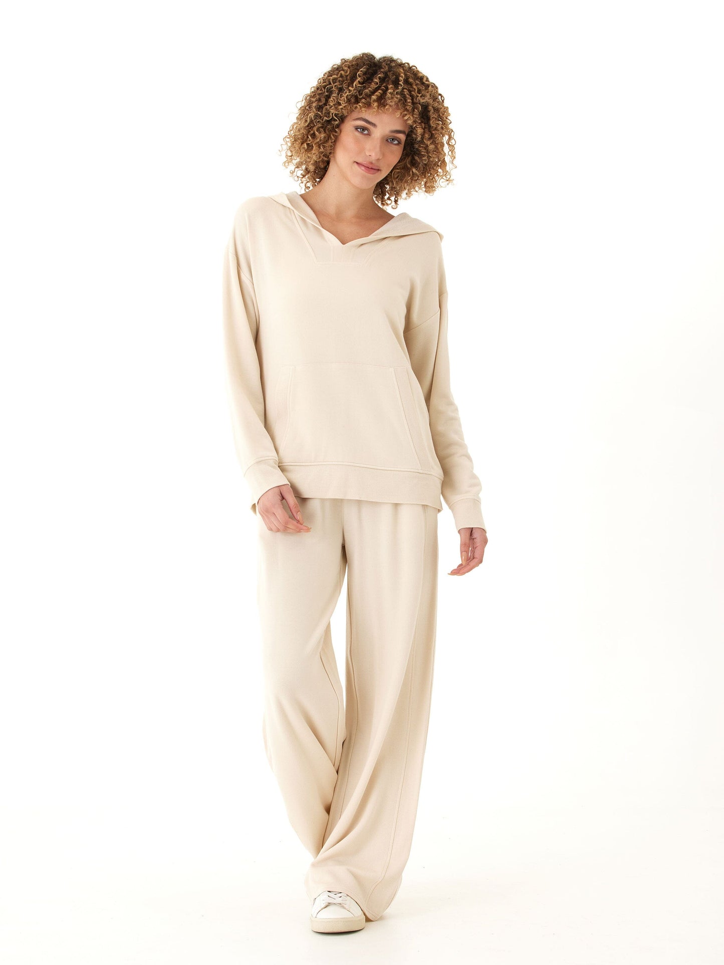 Raya Feather Fleece Pullover Hoodie